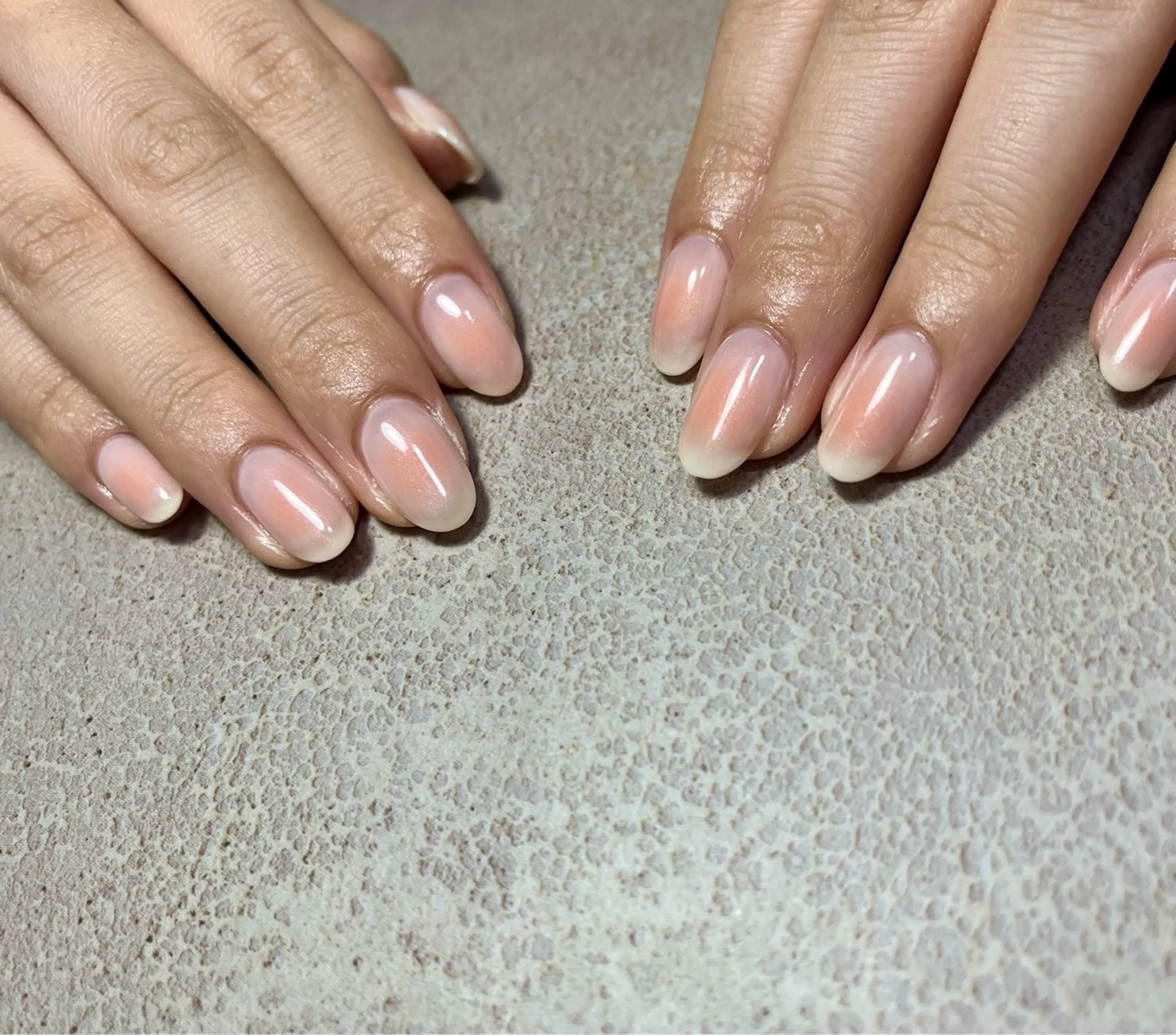 チーク💅/フレンチ,グラデ(自店他店ジェルオフ無料,他店長さだしオフ+¥1000)の写真