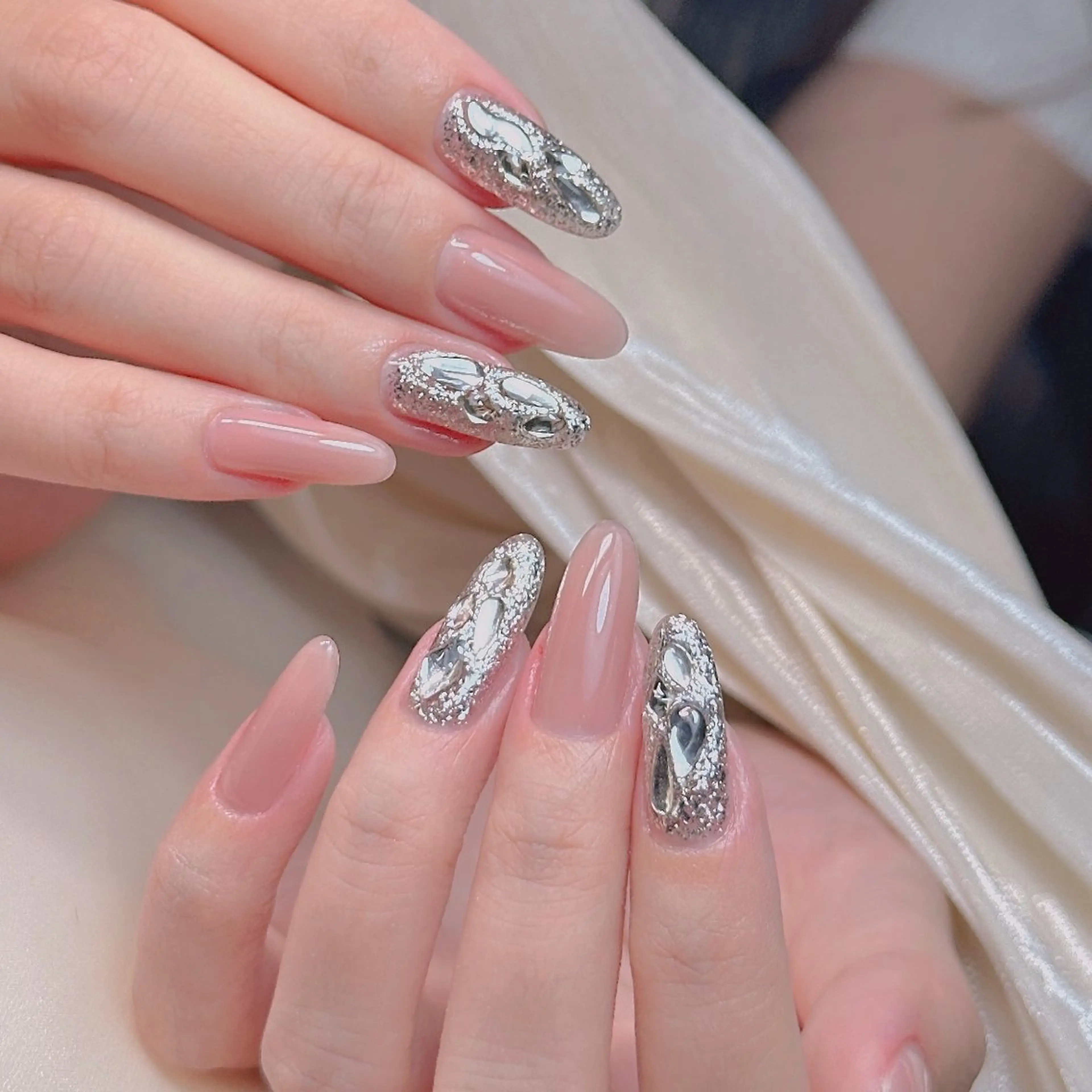 ネイル ハンドネイル ハンドケア sunnynail 小桃のネイルデザイン