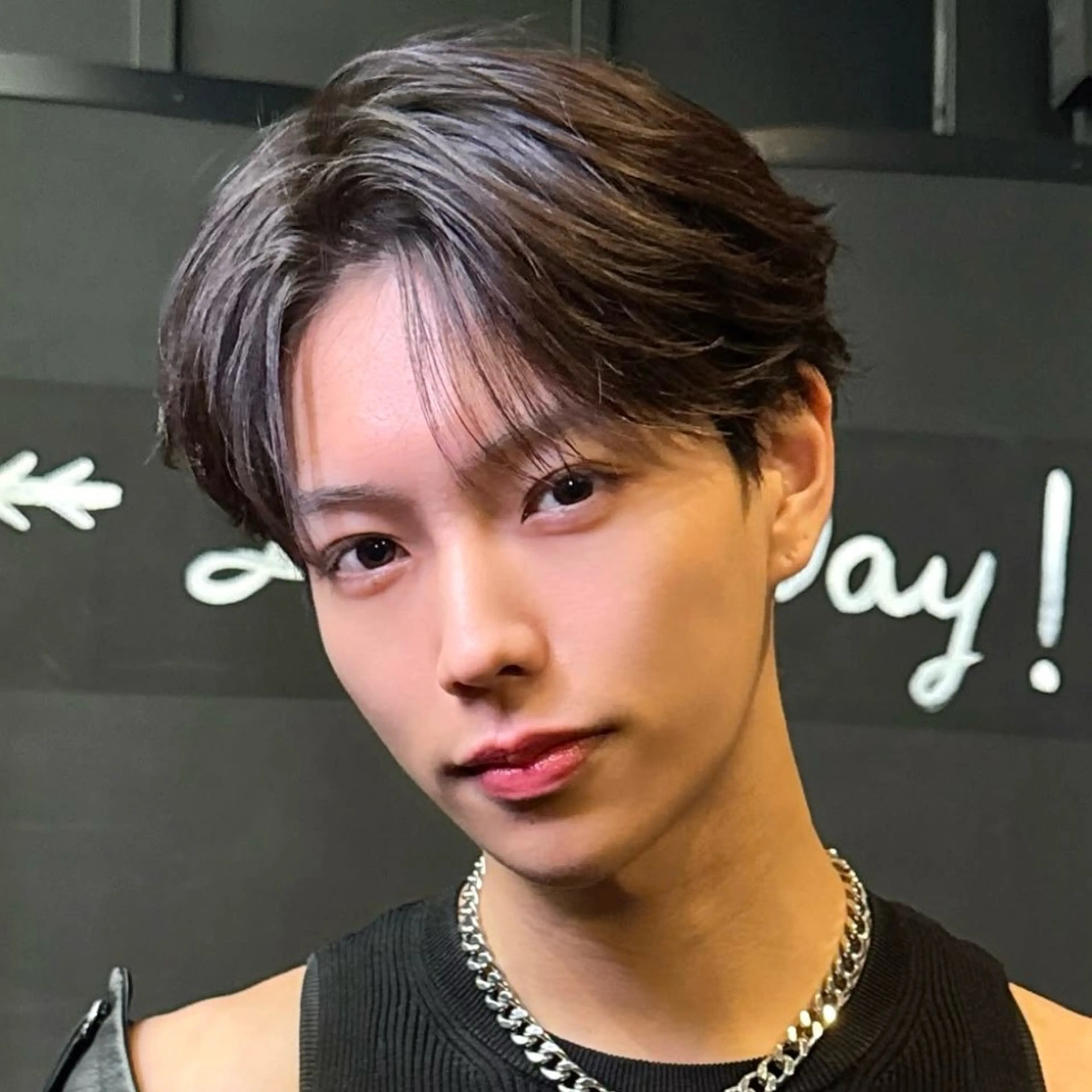 メンズ センターパート マッシュ メンズウルフカット ウルフカット カット 👑原宿メンズパーマ /原宿/かずま👑のヘアスタイル