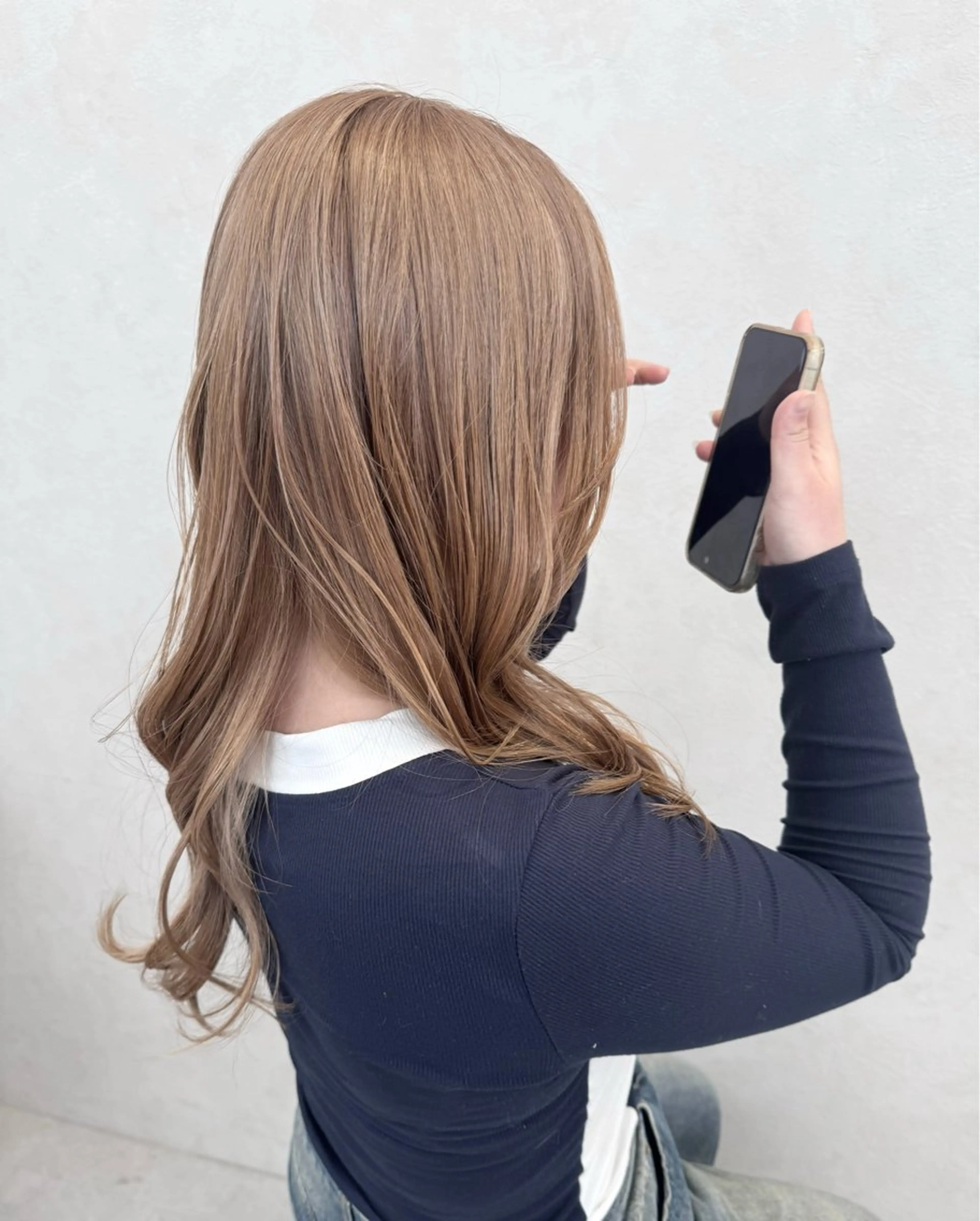 ロング カラー カット ヘアカラー トリートメント AKI 🐉のヘアスタイル