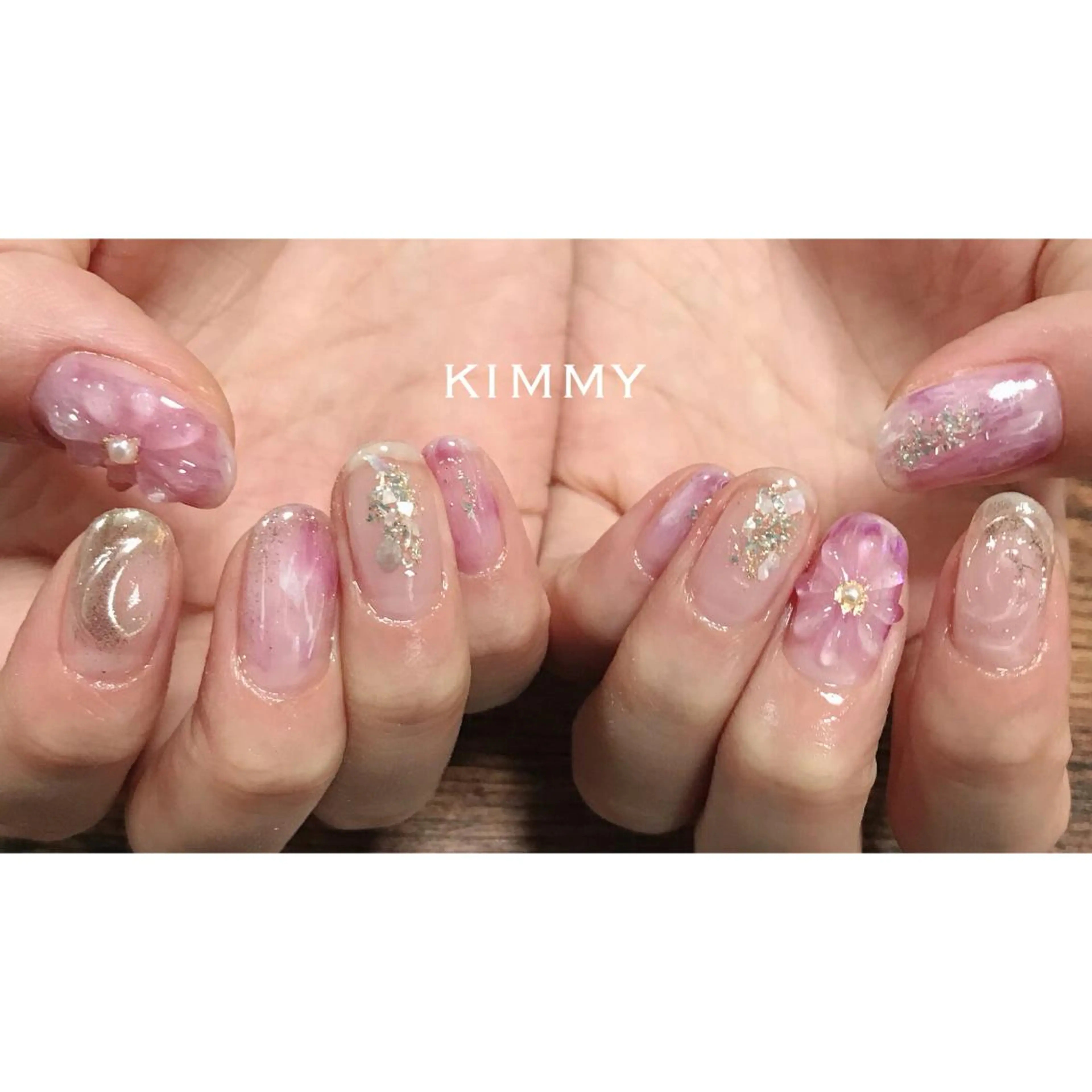 ネイル ハンドネイル kimmy nailsのネイルデザイン