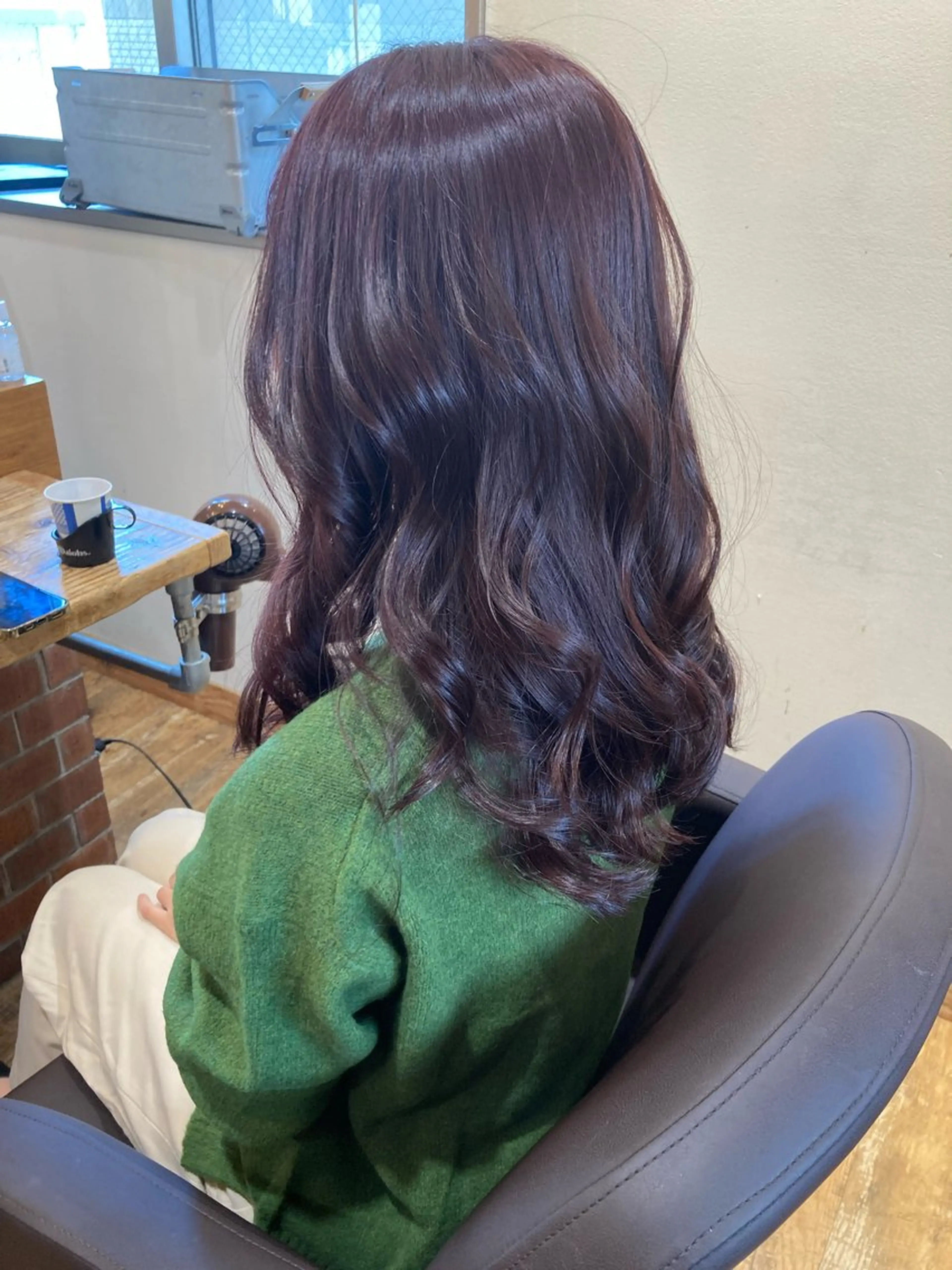 セミロング カット ヘアカラー 菊地 優斗のヘアスタイル