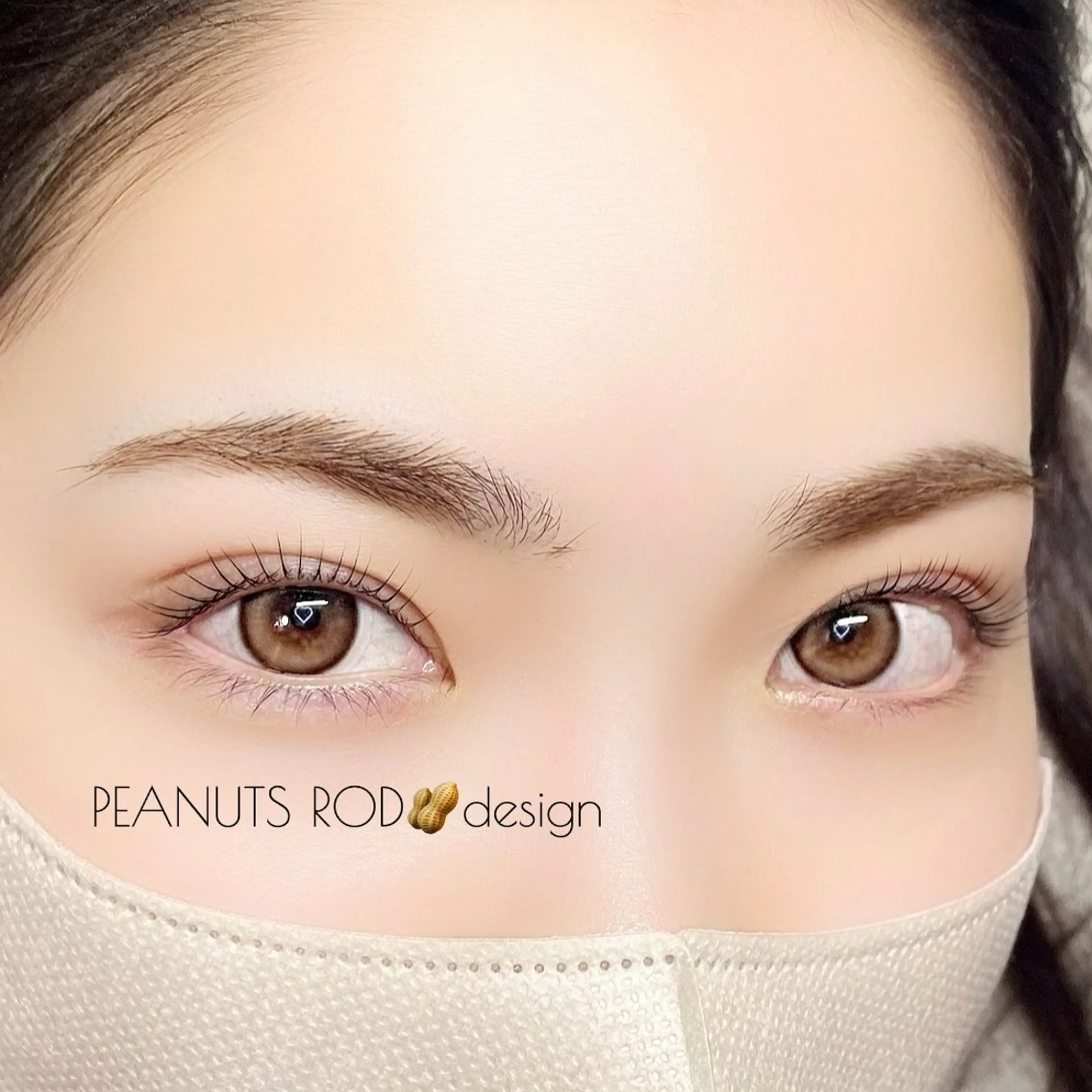 マツエク・マツパ 束感まつ毛 パリジェンヌラッシュリフト まつげパーマ ワンホンマツエク マツパ ruhe eyeのマツエク・マツパデザイン