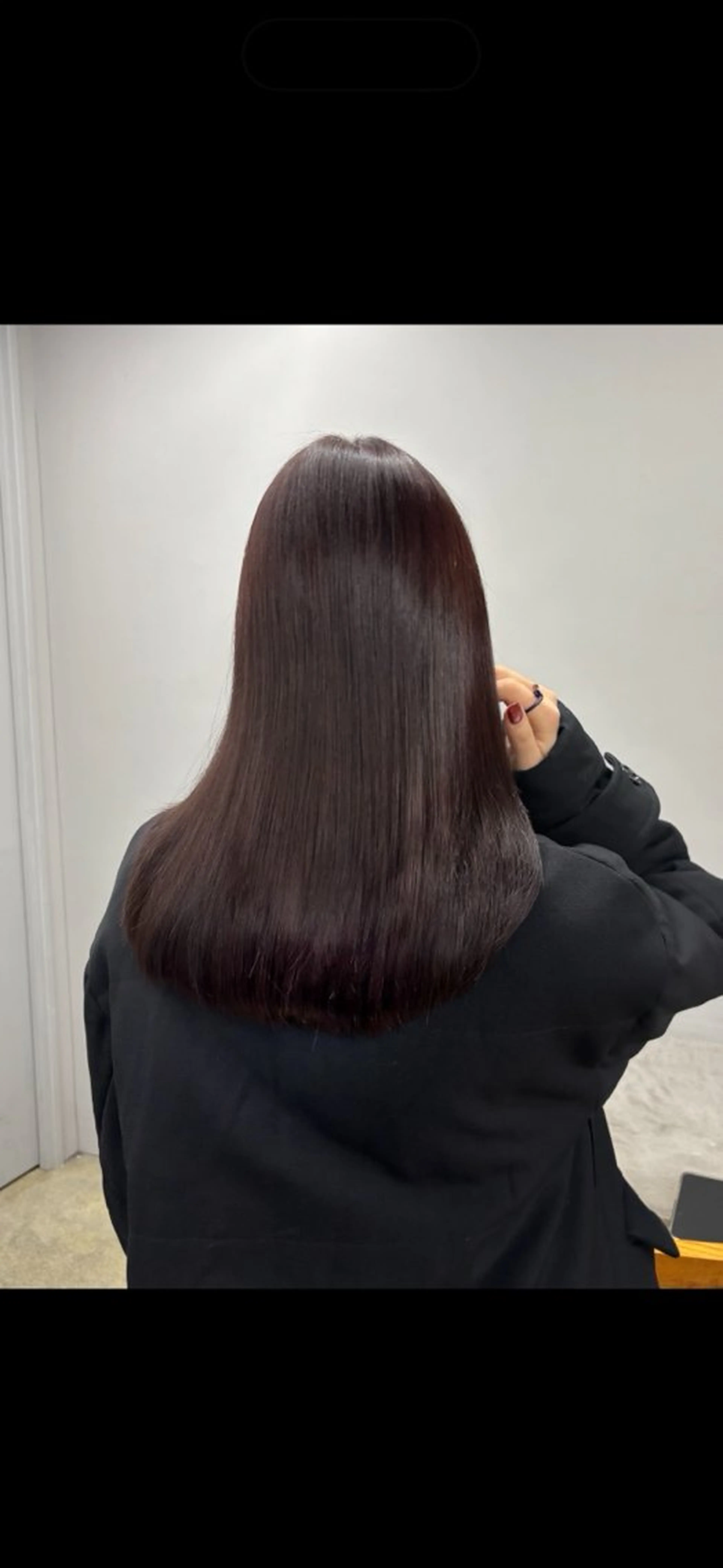 ミディアム ヘアカラー トリートメント 𝐀𝐦𝐞𝐫𝐢 /透明感カラーのヘアスタイル