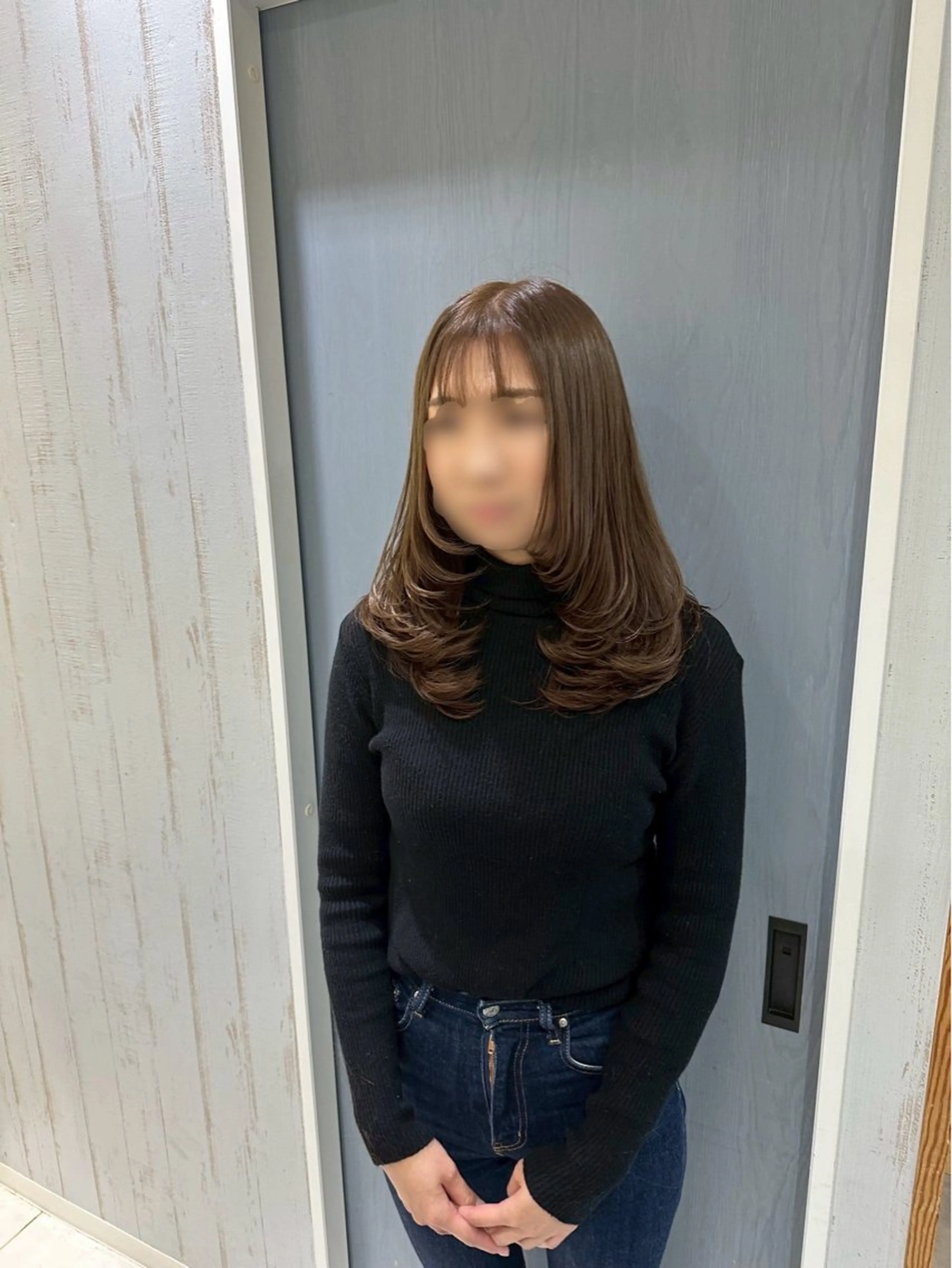 ロング ロングレイヤー レイヤーカット ロング カット Lucir by aria所属・鈴木 海大のヘアスタイル