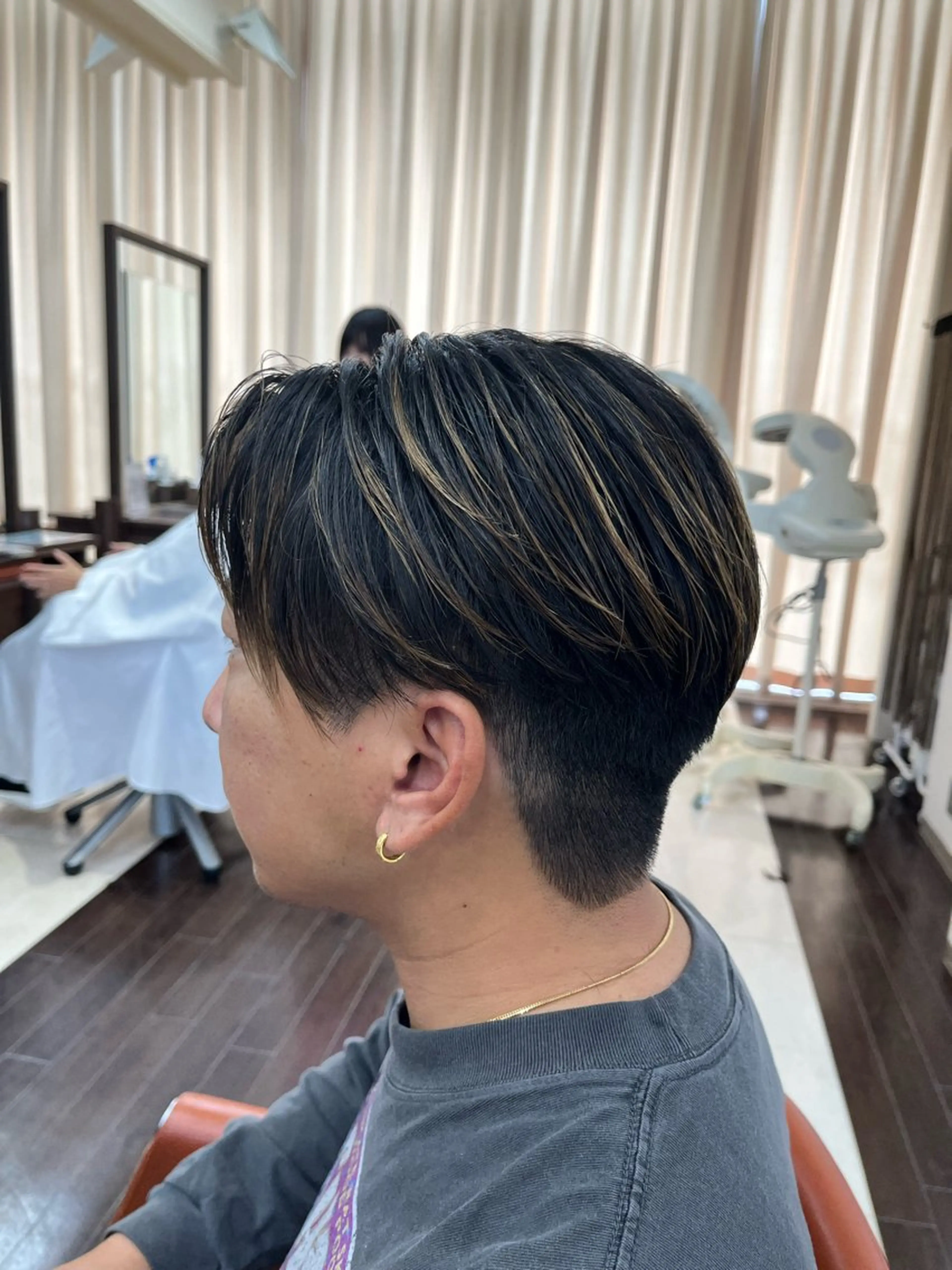 ショート メンズ センターパート 🧊メンズ特化🧊 高木航希のヘアスタイル