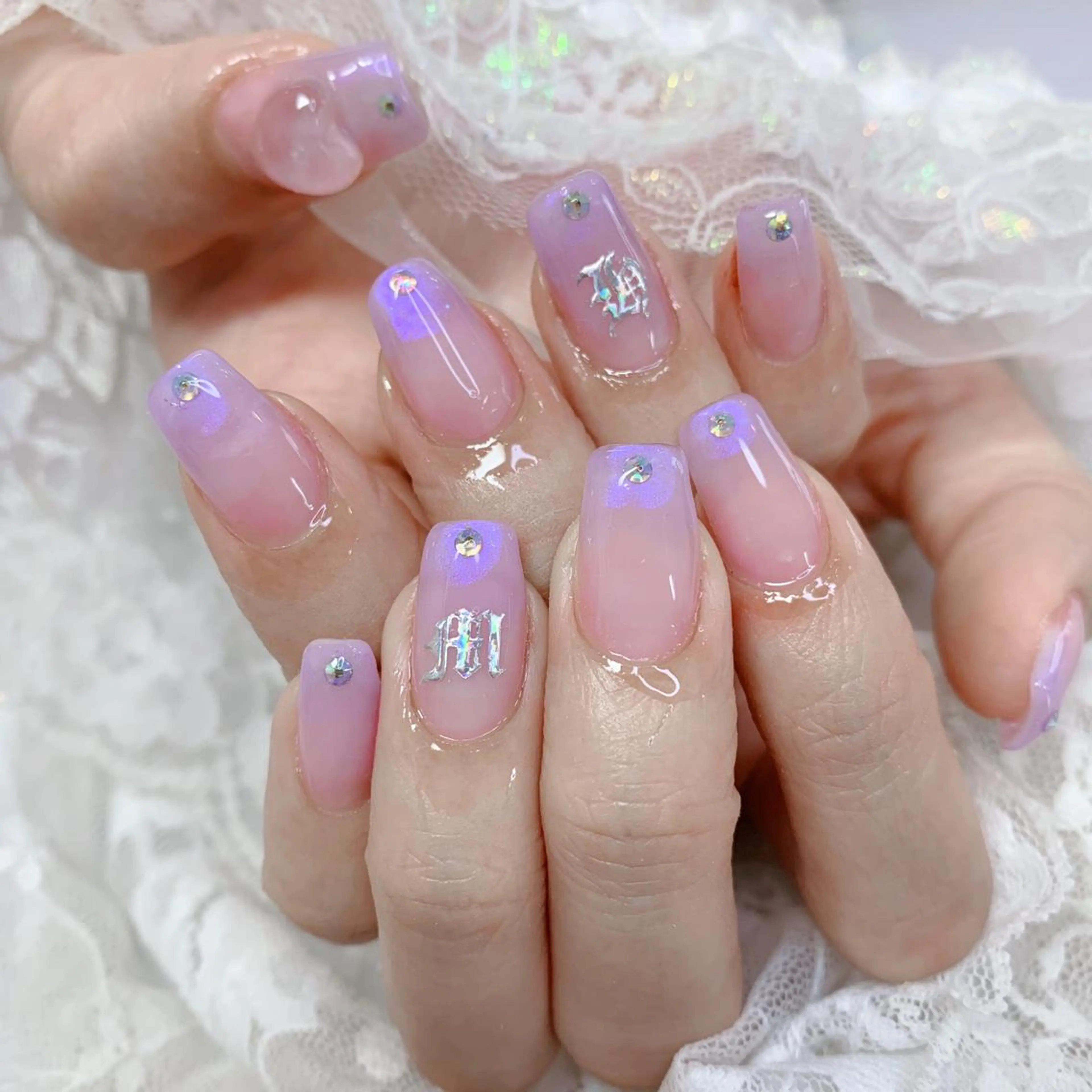 ネイル ハンドネイル La neige* yuki 🐩🌙のネイルデザイン