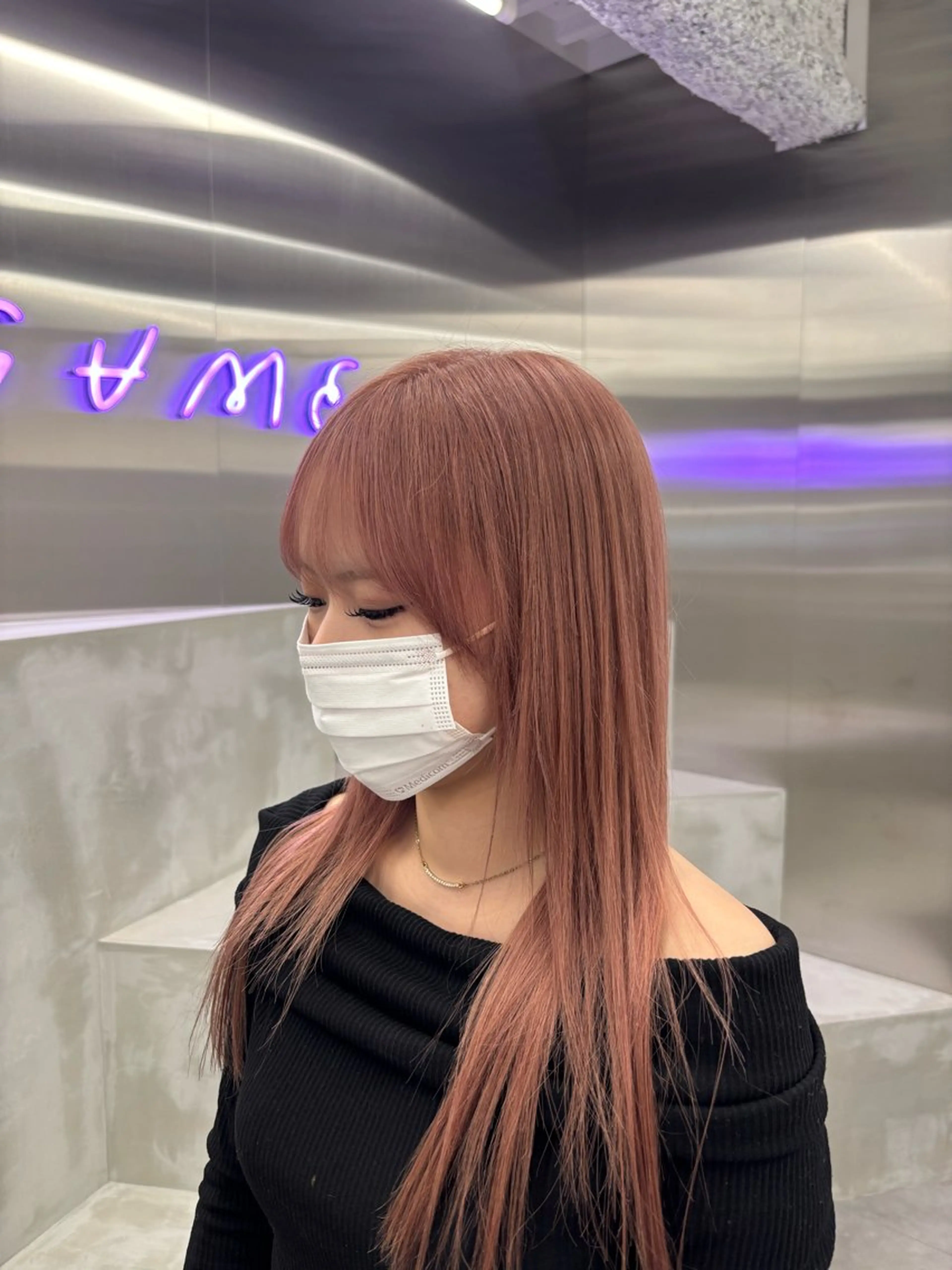 セミロング カラー カット ヘアカラー 【GAME栄】 そなのヘアスタイル