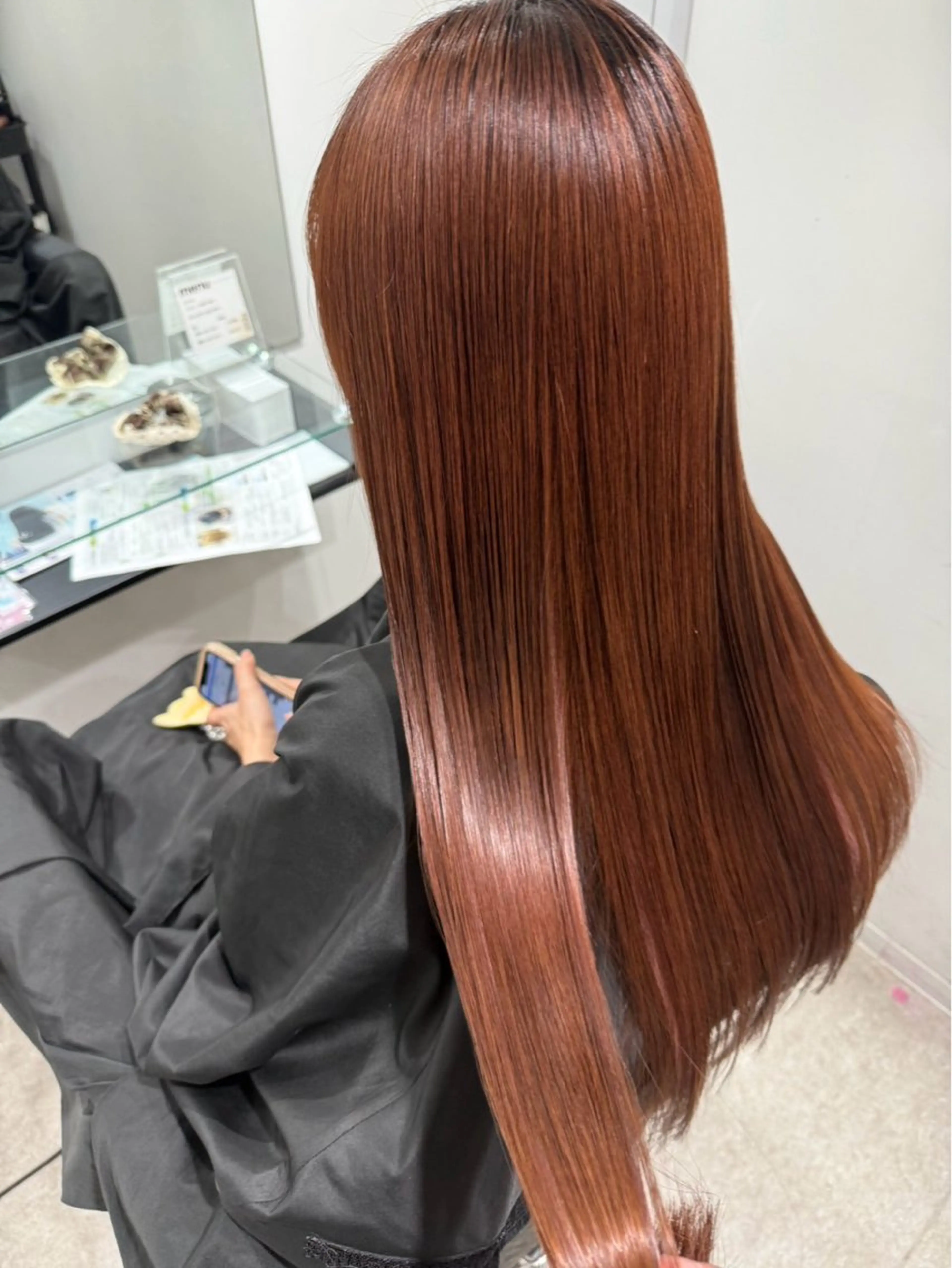 ロング 艶髪縮毛矯正 🫧🦋/YUINAのヘアスタイル