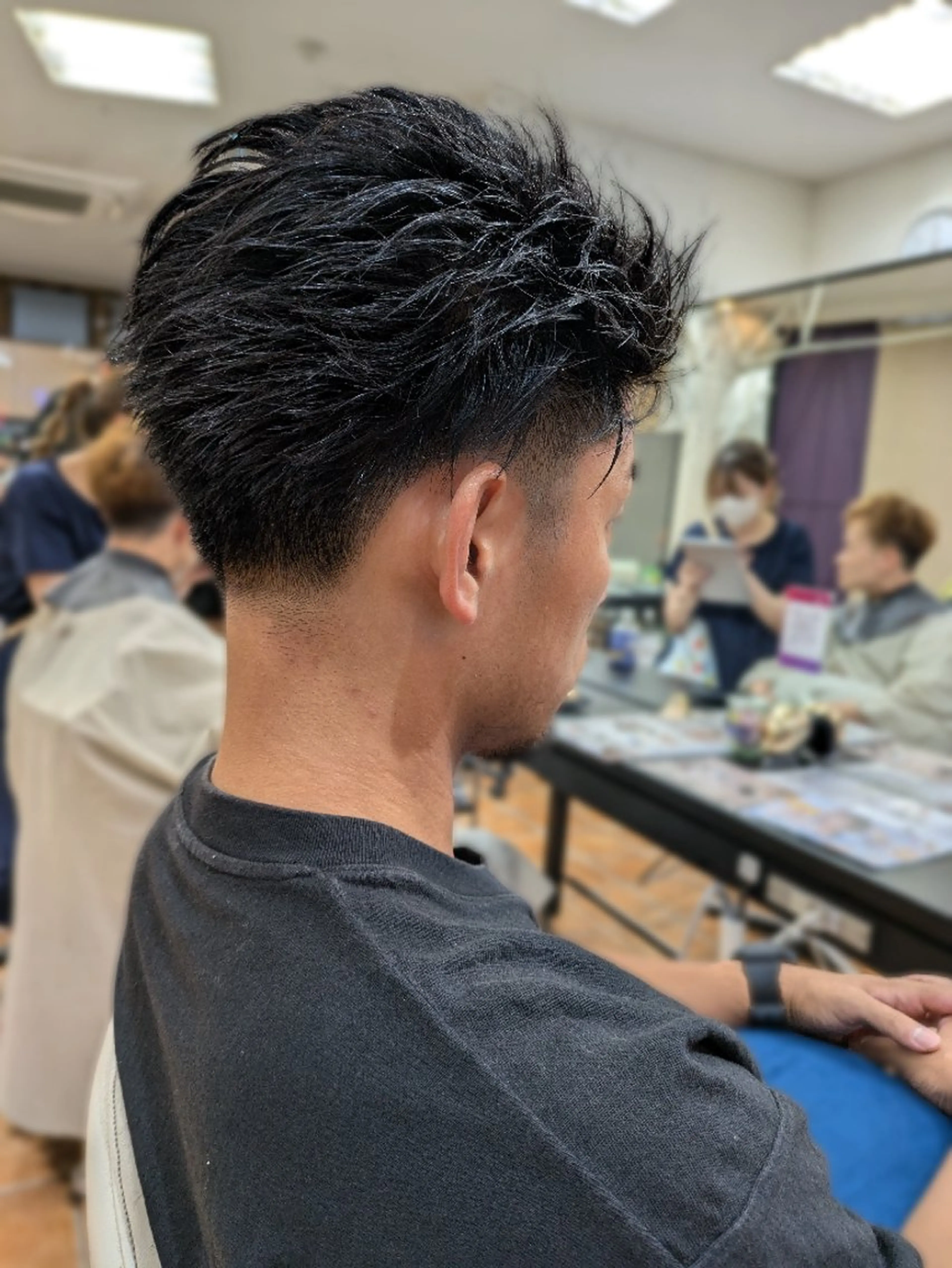 メンズカット+眉カット+リカバリートリートメントの写真