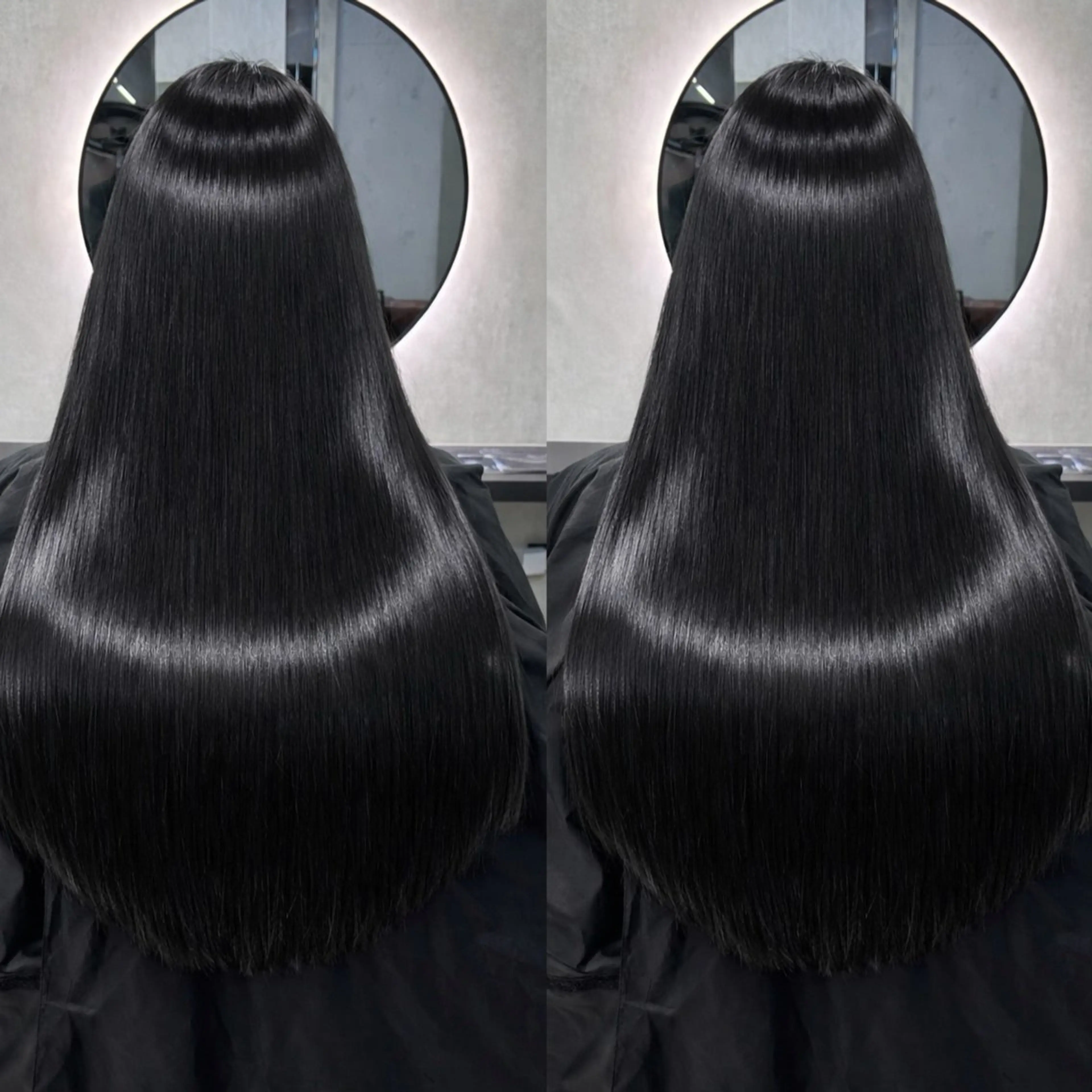 ロング カット ヘアカラー トリートメント uniii/新宿 髪質改善/縮毛矯正のヘアスタイル