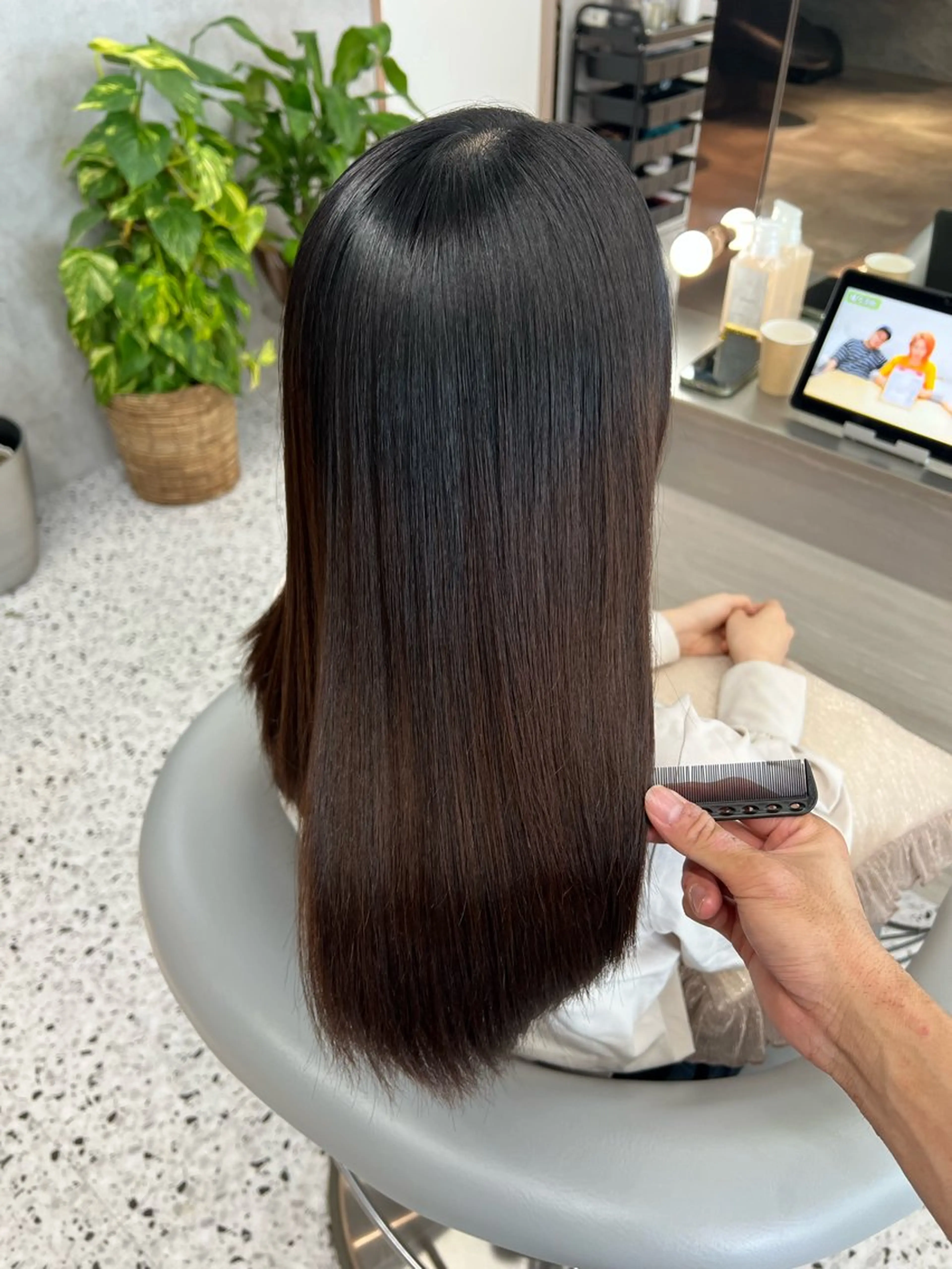 ロング 博多ベージュ 🐻松井傑のヘアスタイル