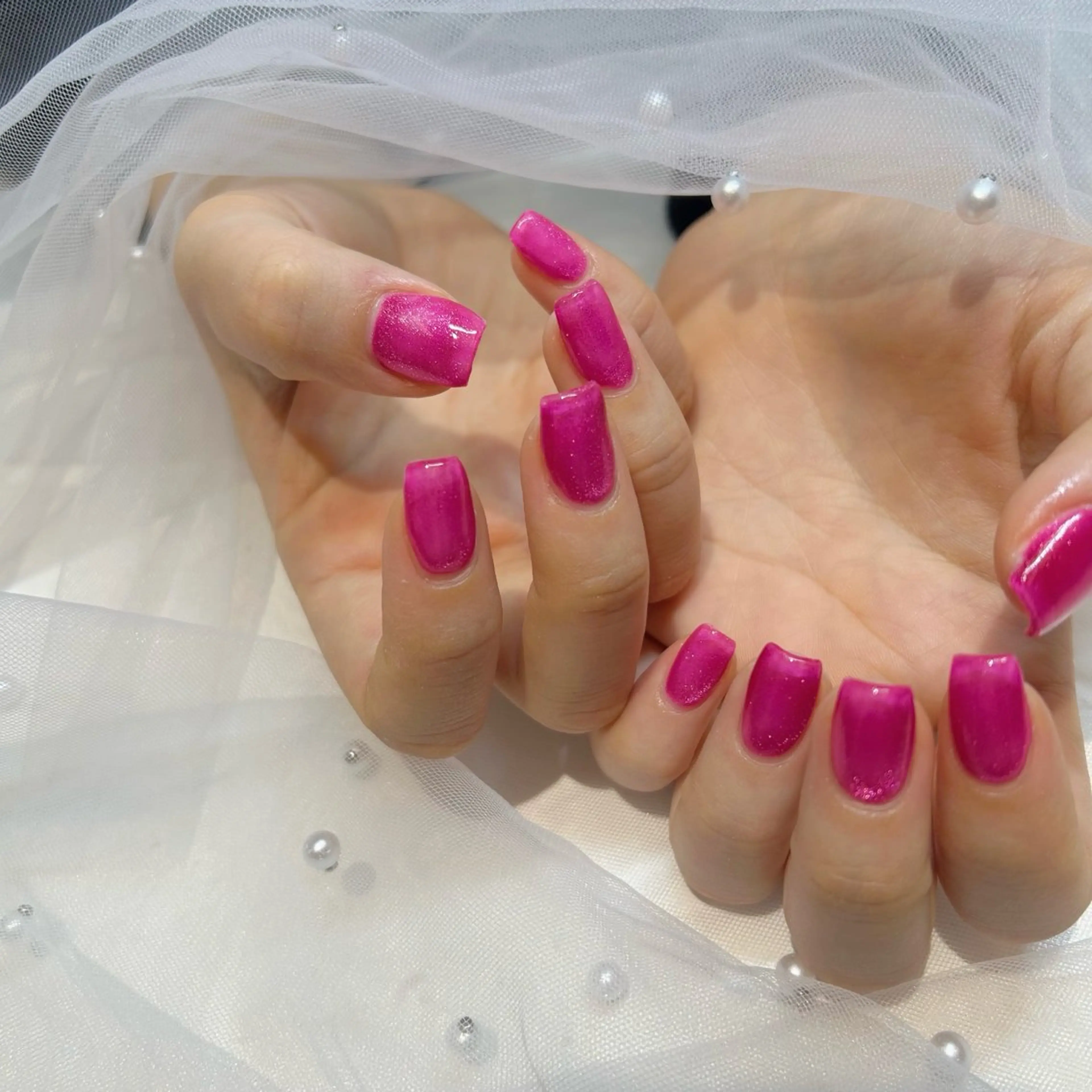 ネイル ハンドネイル マグネット/心斎橋 LoLo.カレラのネイルデザイン