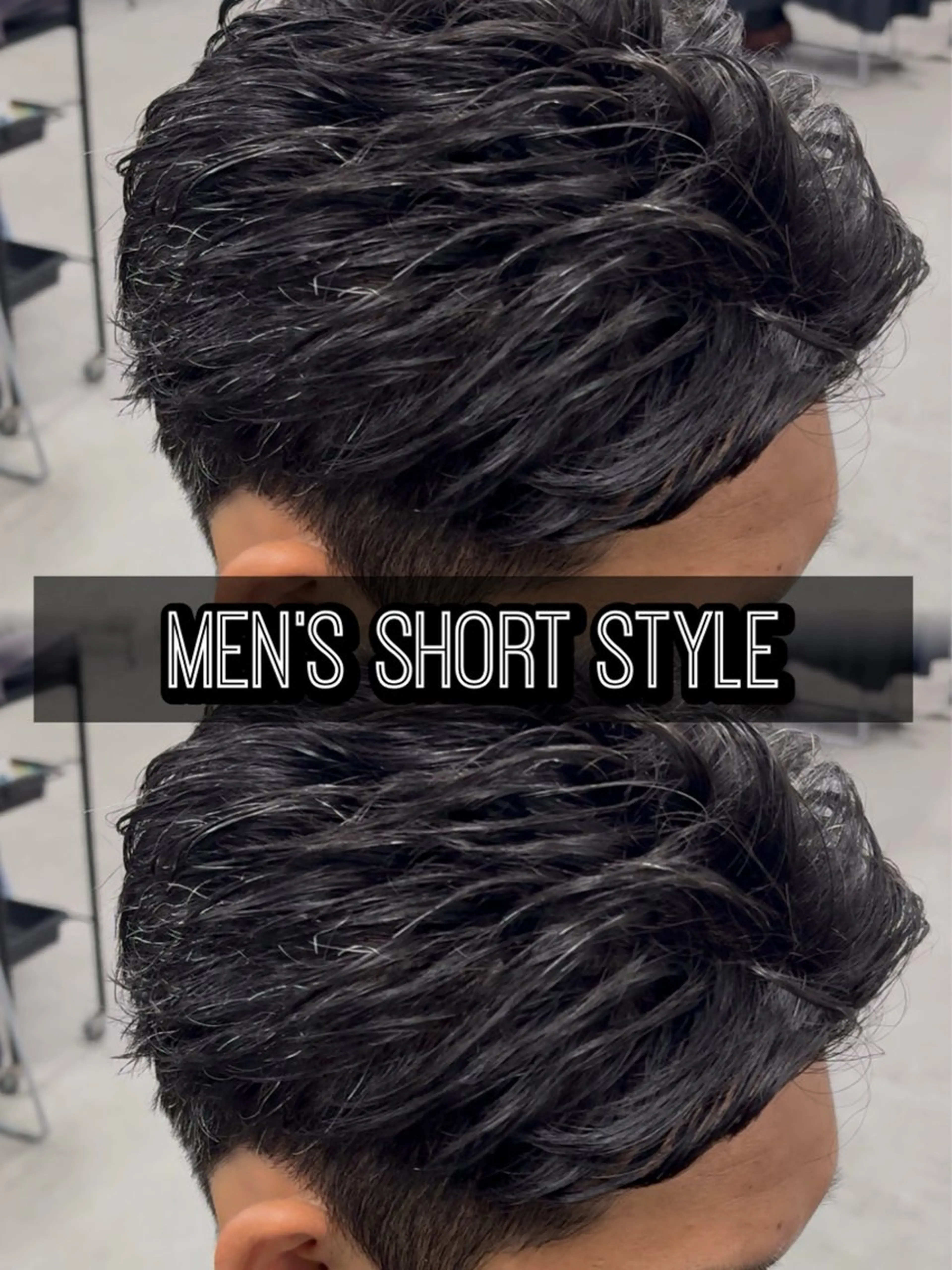 ショート メンズ センターパート フェザーパーマ メンズハイライト メンズメッシュ マッシュ センターパート/フェ ザー🔥SHUYAのヘアスタイル