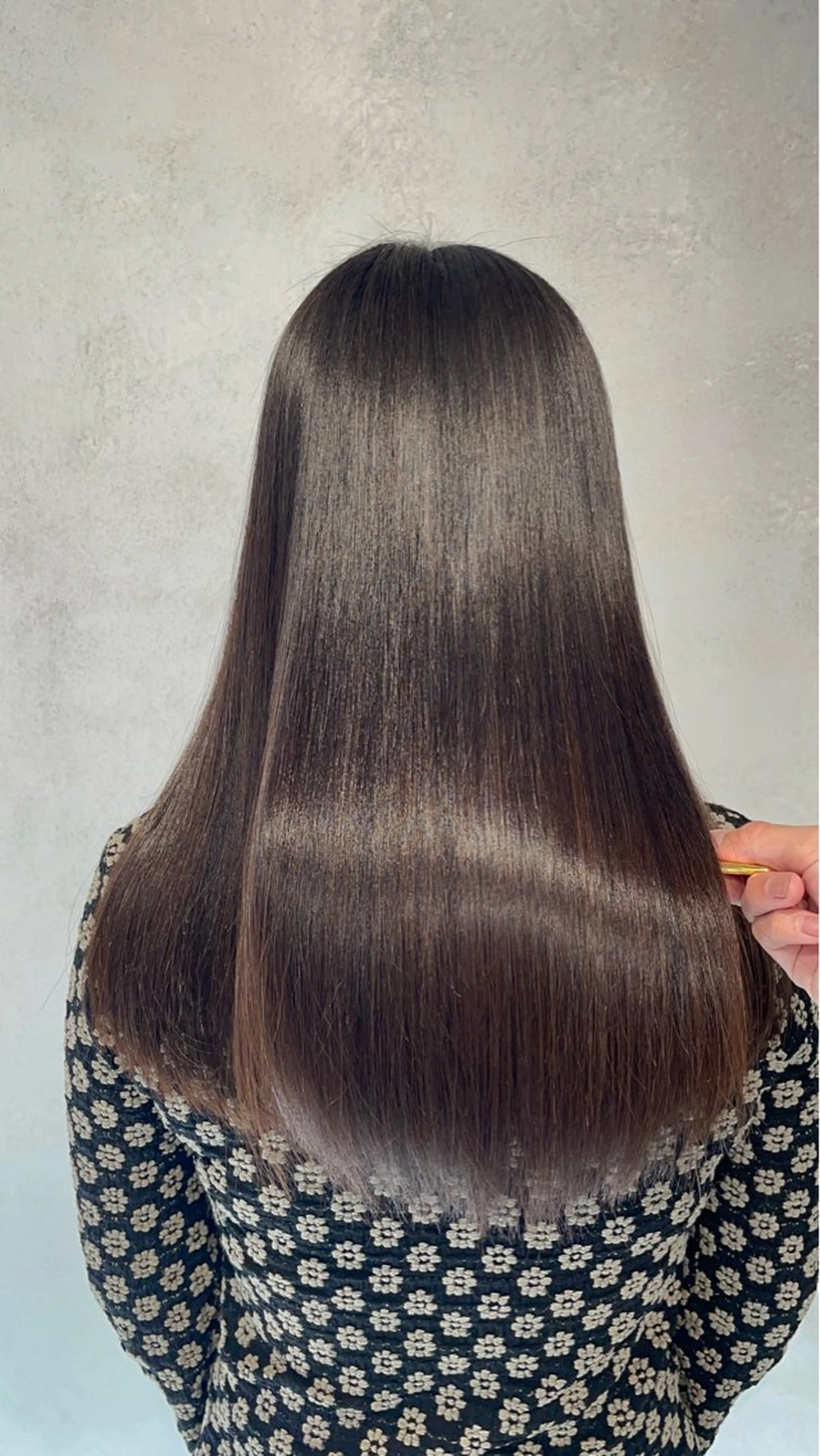 セミロング カラー 髪質改善 ✨髪質改善✨美髪 矯正🫧小泉のヘアスタイル