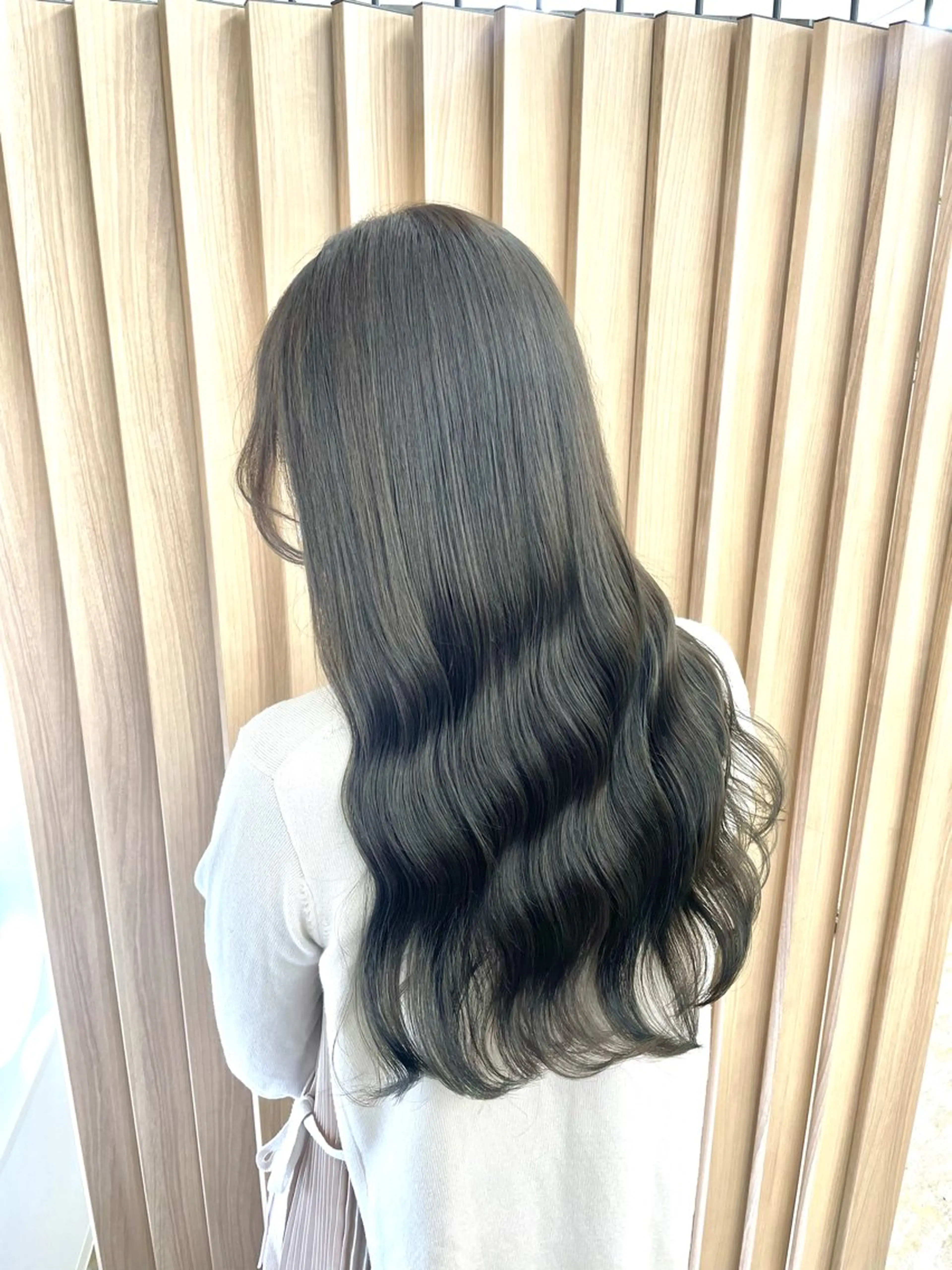 ロング カラー ヘアカラー トリートメント 肌に馴染む暗髪 梅田・増田のヘアスタイル