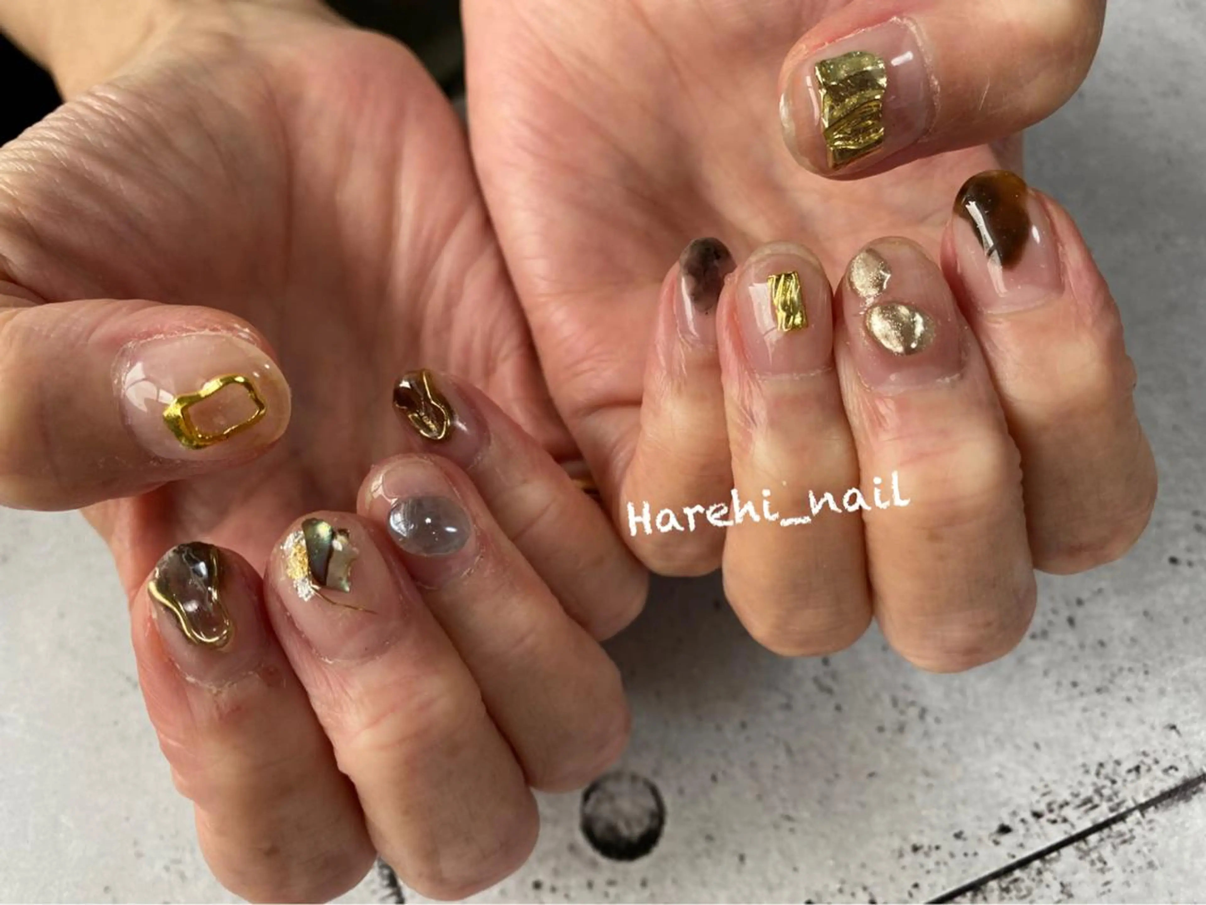 ネイル ハンドネイル Harehi_ nailのネイルデザイン