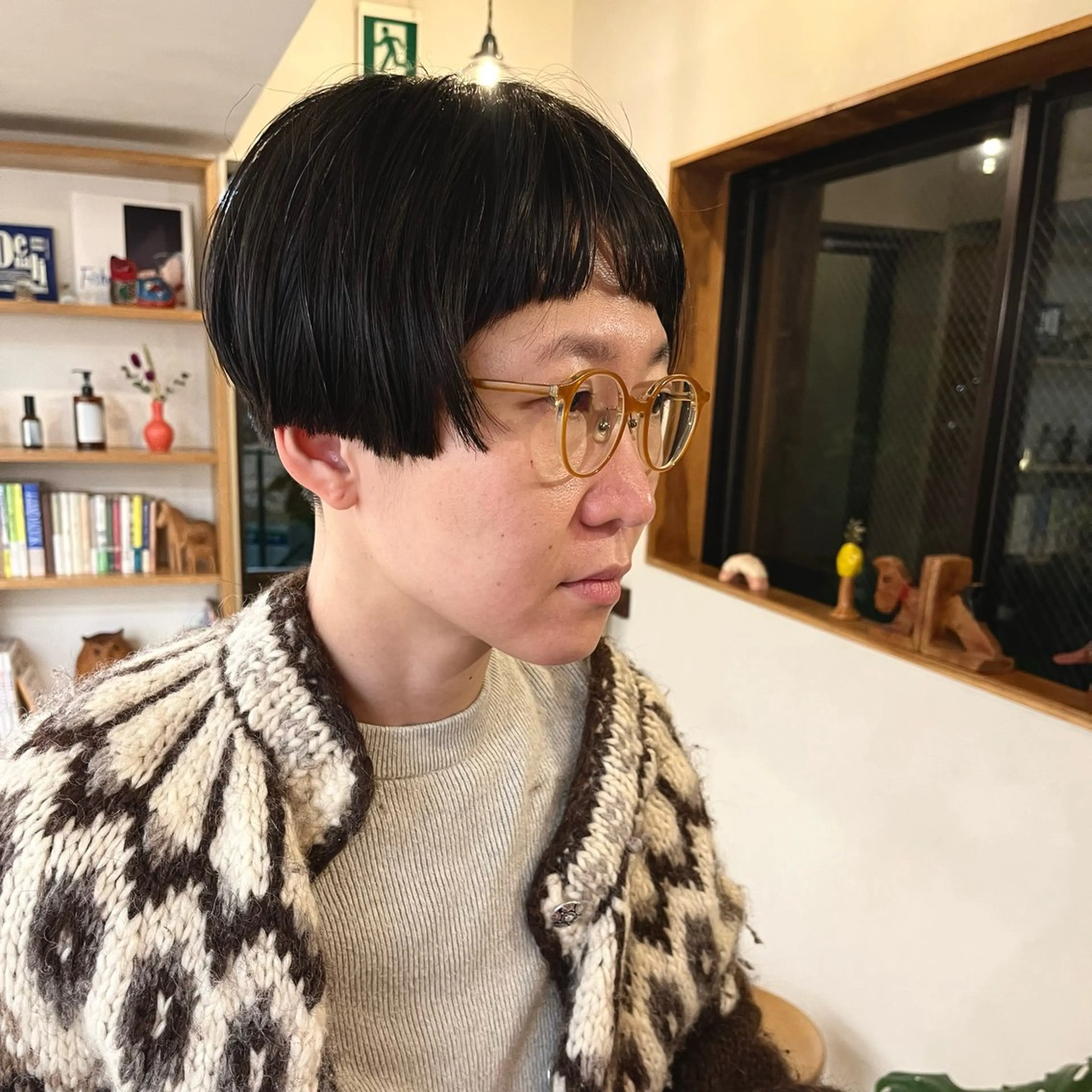 ショート 宇野澤 銘のヘアスタイル