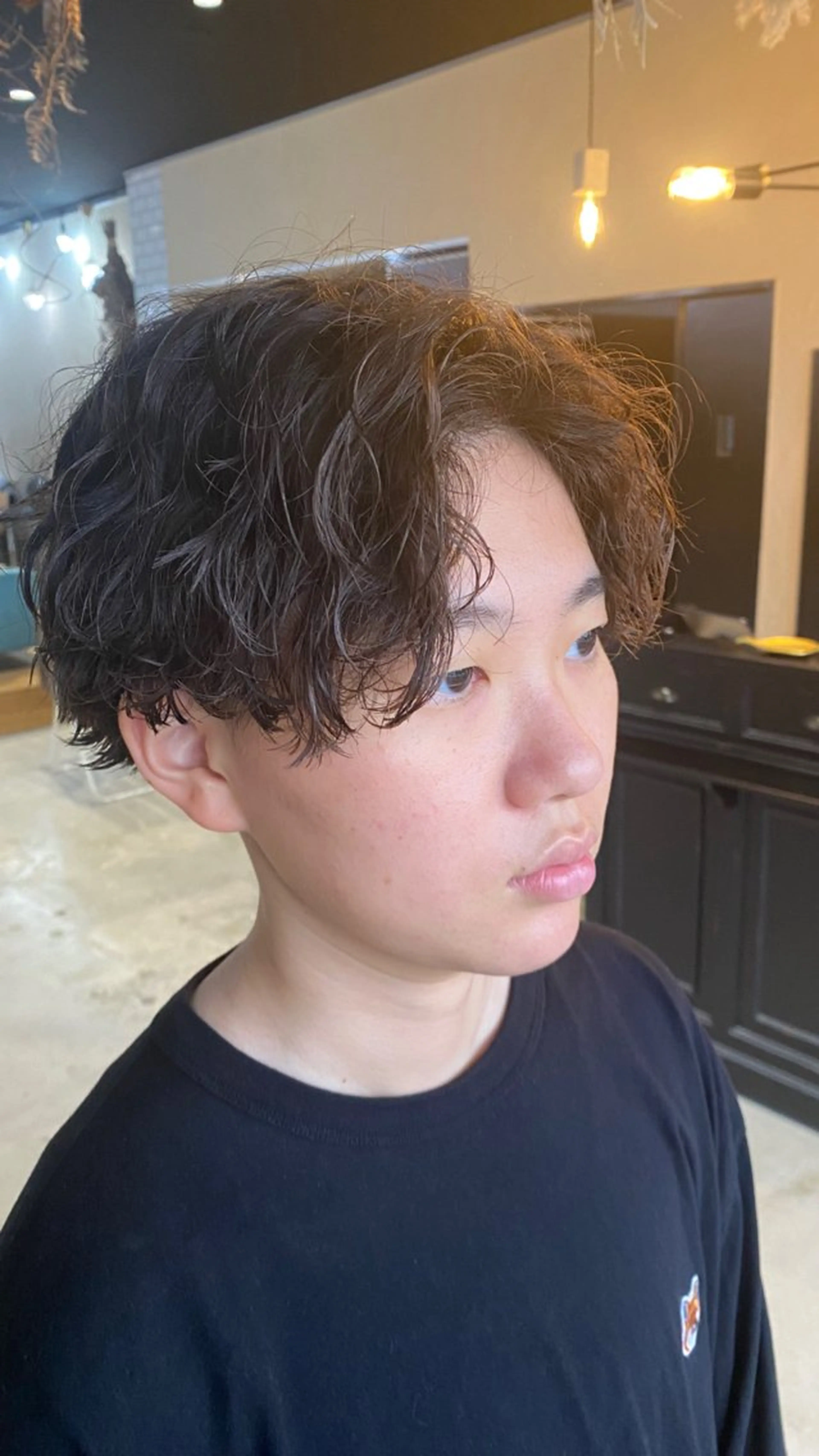 ショート カット パーマ 盛田 修将のヘアスタイル