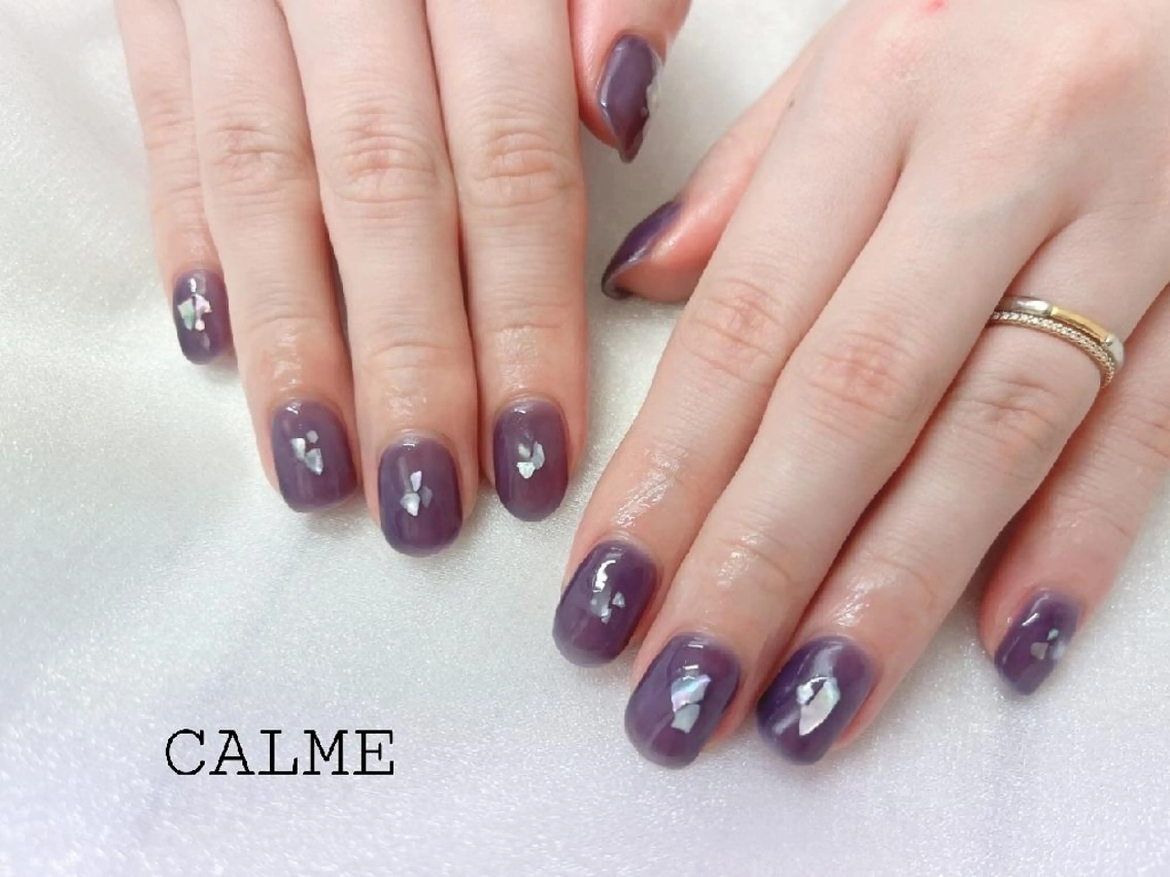 ネイル ニュアンスネイル CALME ♡のネイルデザイン