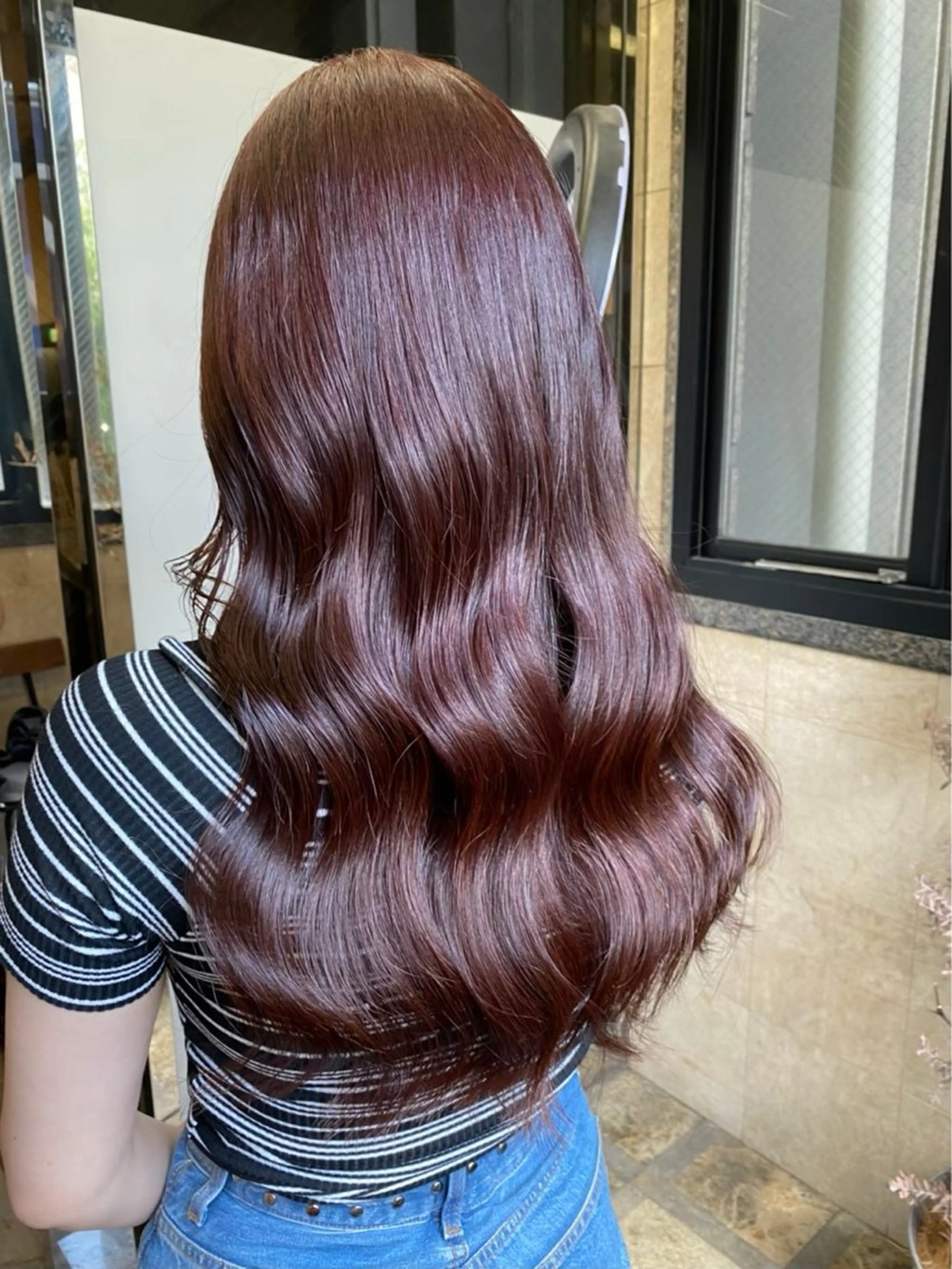 ロング カラー ベージュ透明感カラー 🫧AYUMI🫧のヘアスタイル