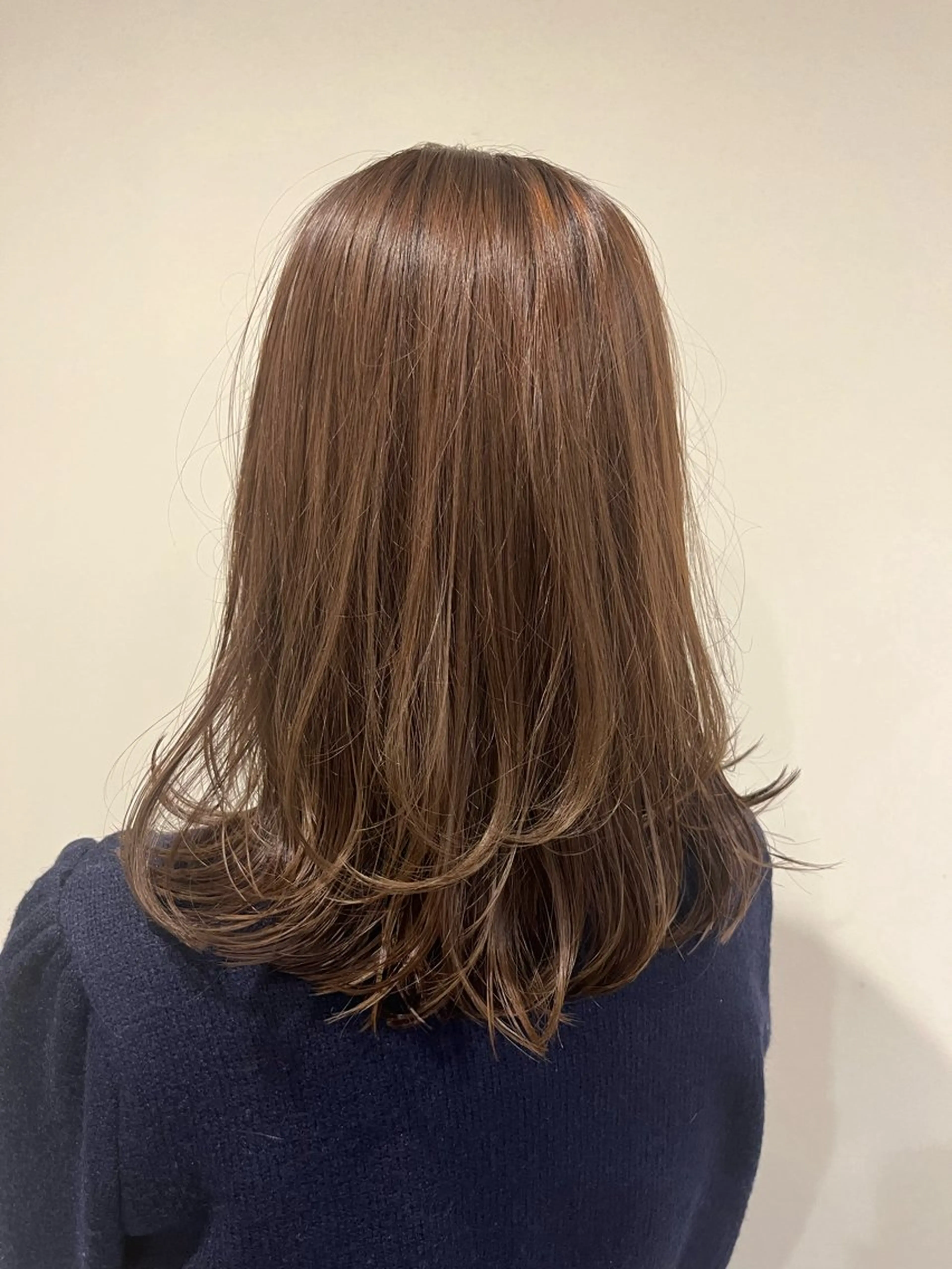ミディアム レイヤーカット ⭐︎無料カット⭐︎ 千葉瞬のヘアスタイル