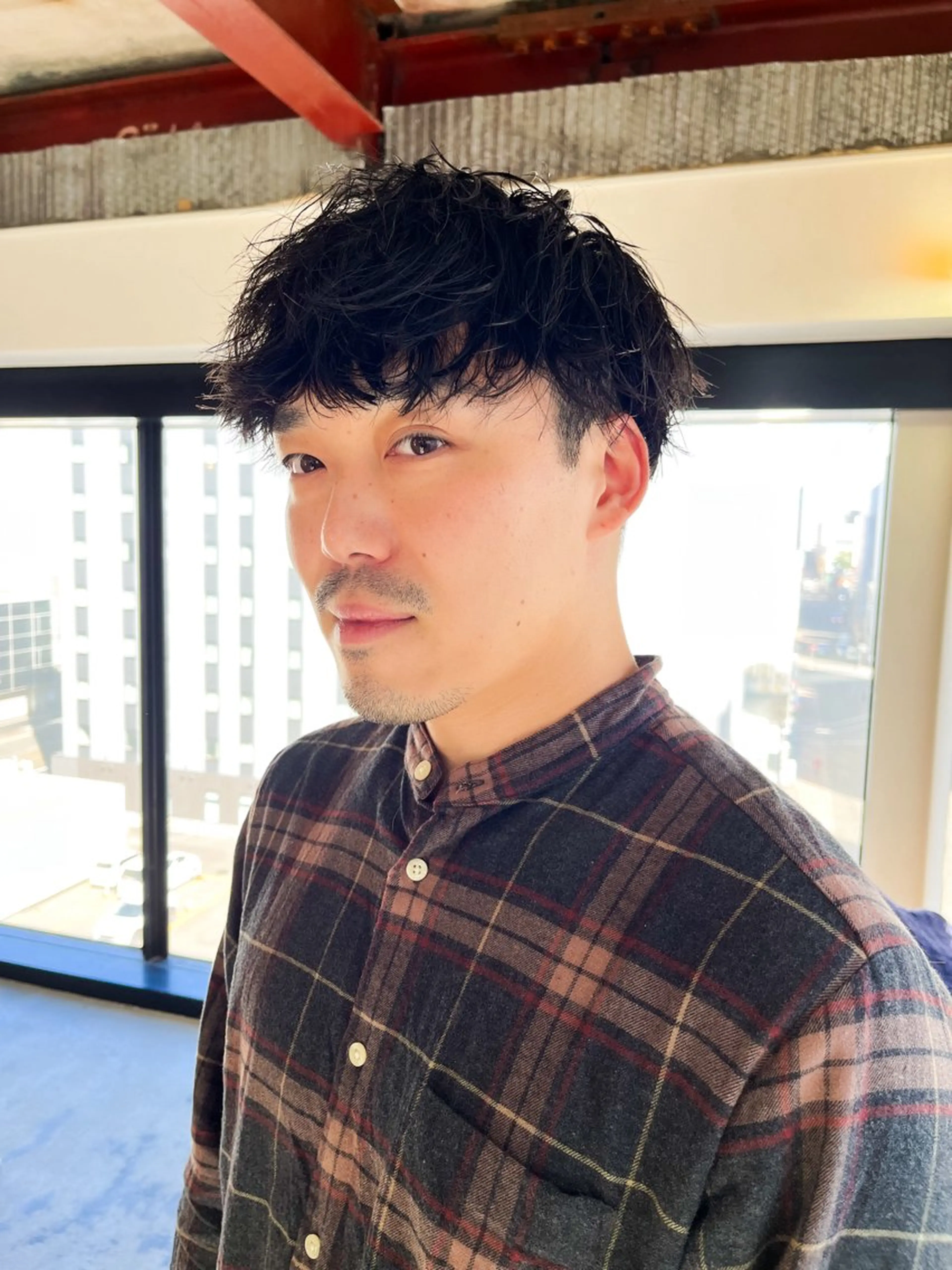 パーマ メンズ カット ヘアカラー パーマ トリートメント 🗣メンズパーマ🗣 YUTOのヘアスタイル