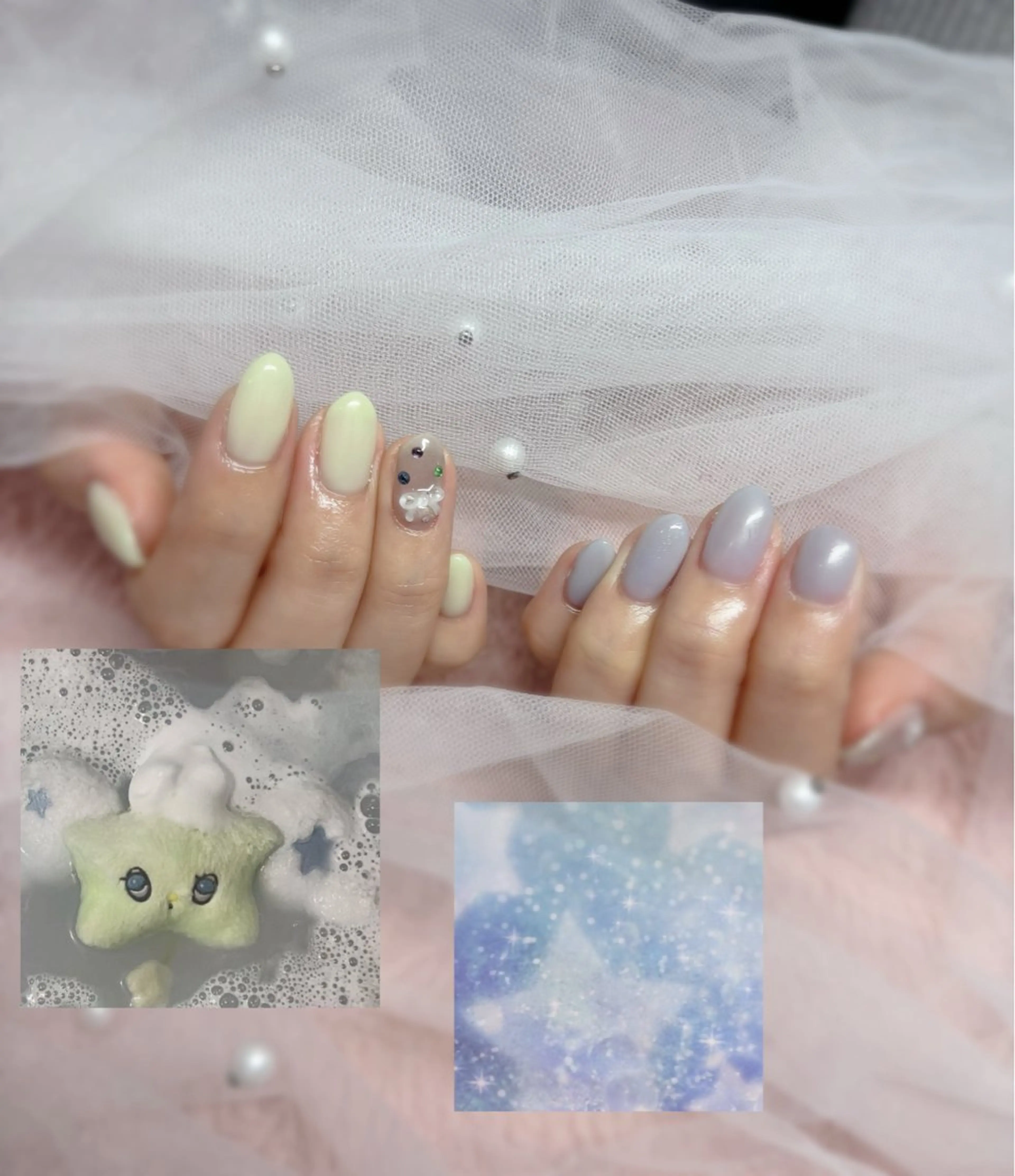 ネイル ハンドネイル kaho  🧸🎀 RiLionのネイルデザイン