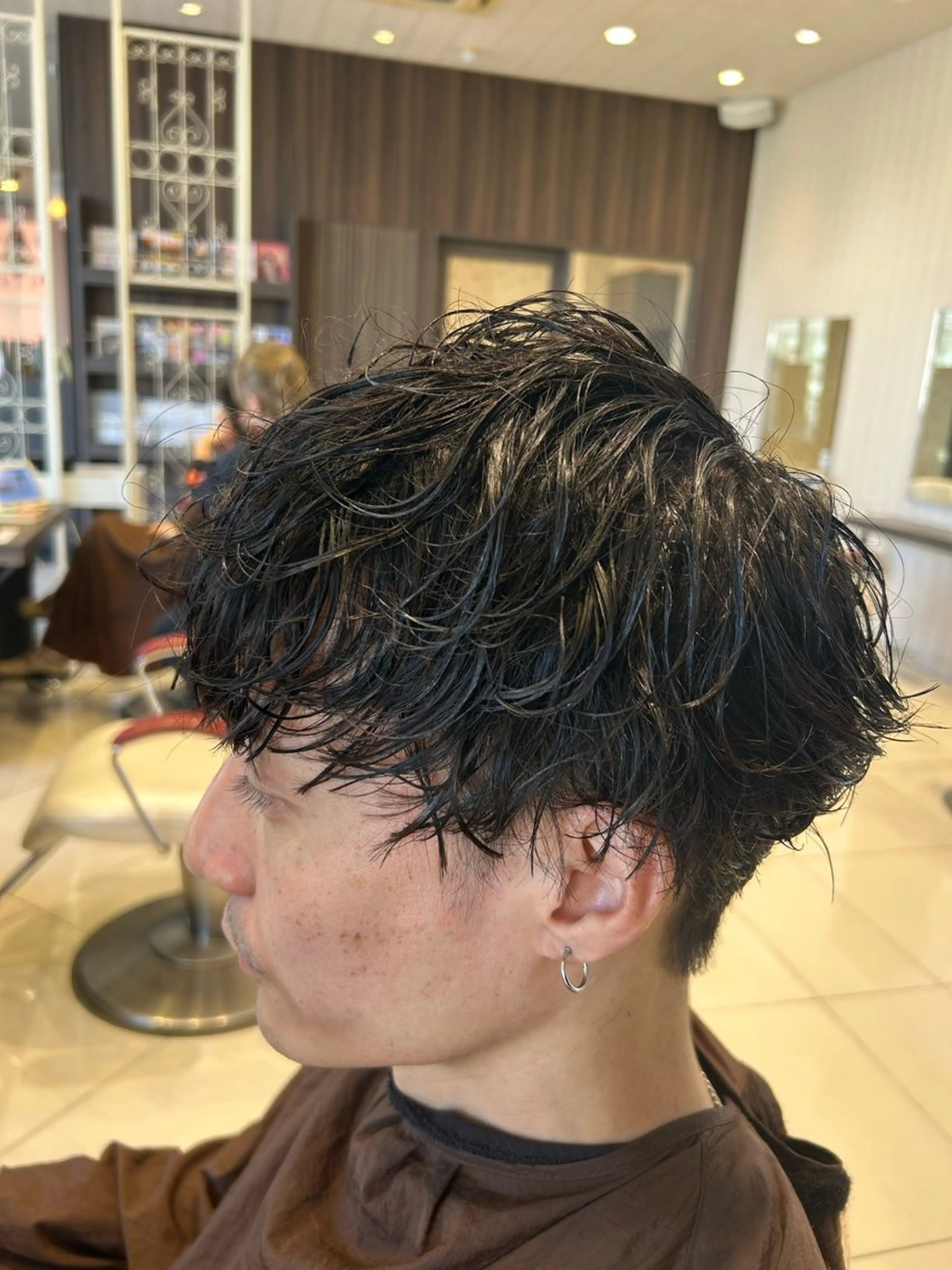 パーマ メンズ メンズ専門 米山諒✂️のヘアスタイル