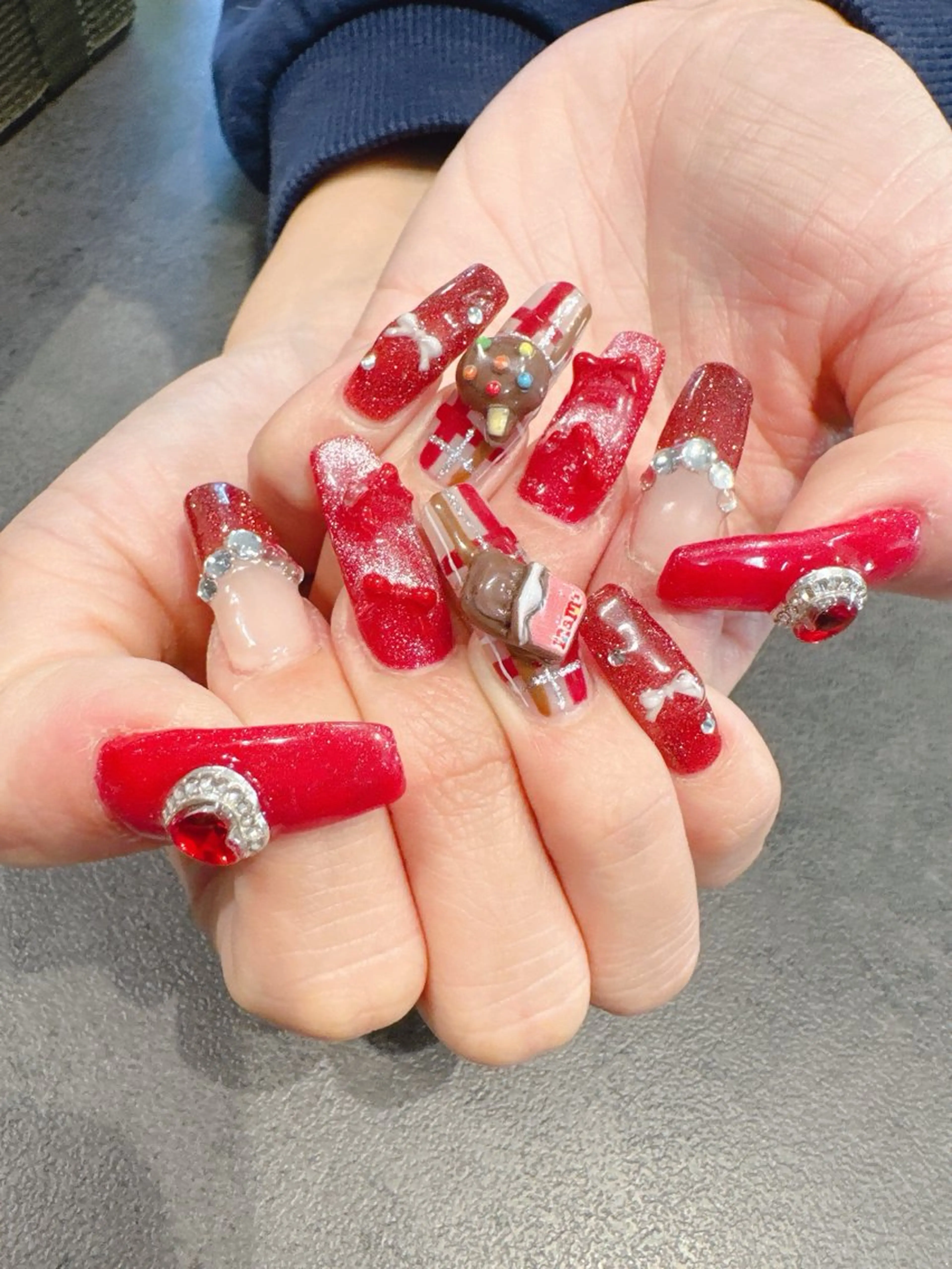 ネイル アートネイル フレンチネイル MignonReve ☺︎MIYUのネイルデザイン