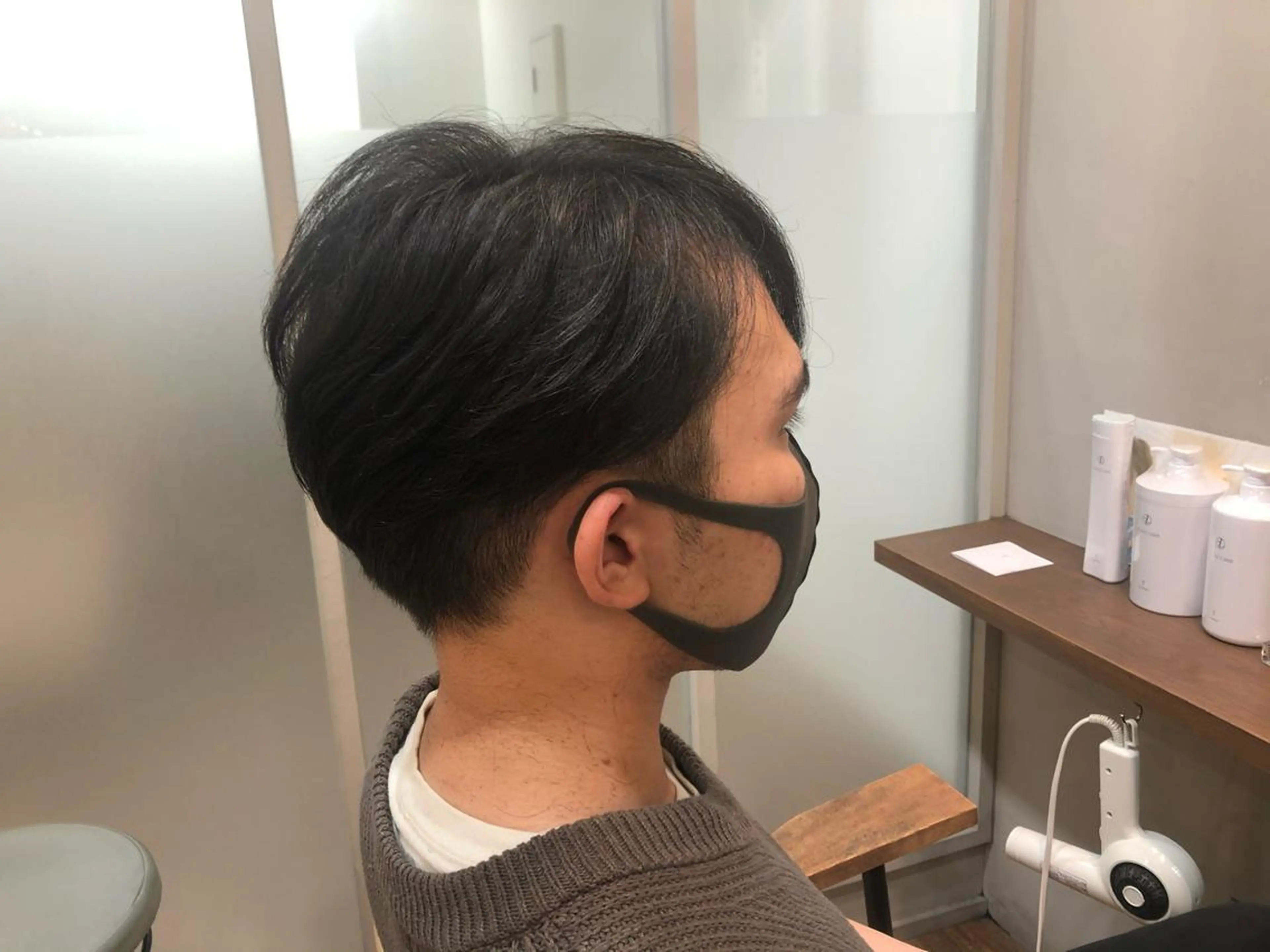 ショート メンズ カット ヘッドスパ みねぎし ふうかのヘアスタイル