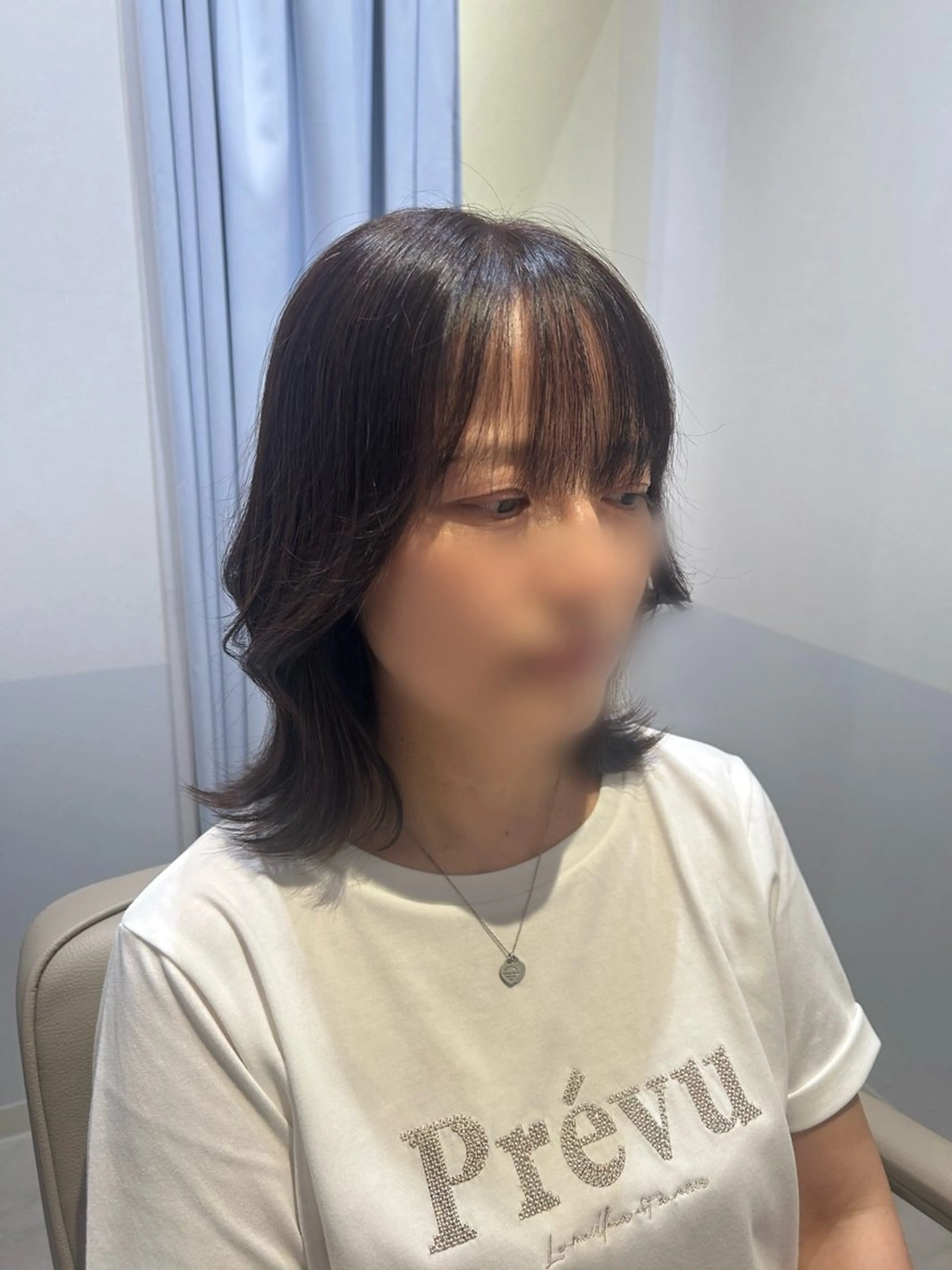 ミディアム カラー ミディアムレイヤー ベージュカラー ブラウンカラー 透明感カラー グレージュ カット ヘアカラー トリートメント Eleanor枚方店 店長　飛鳥　薫のヘアスタイル