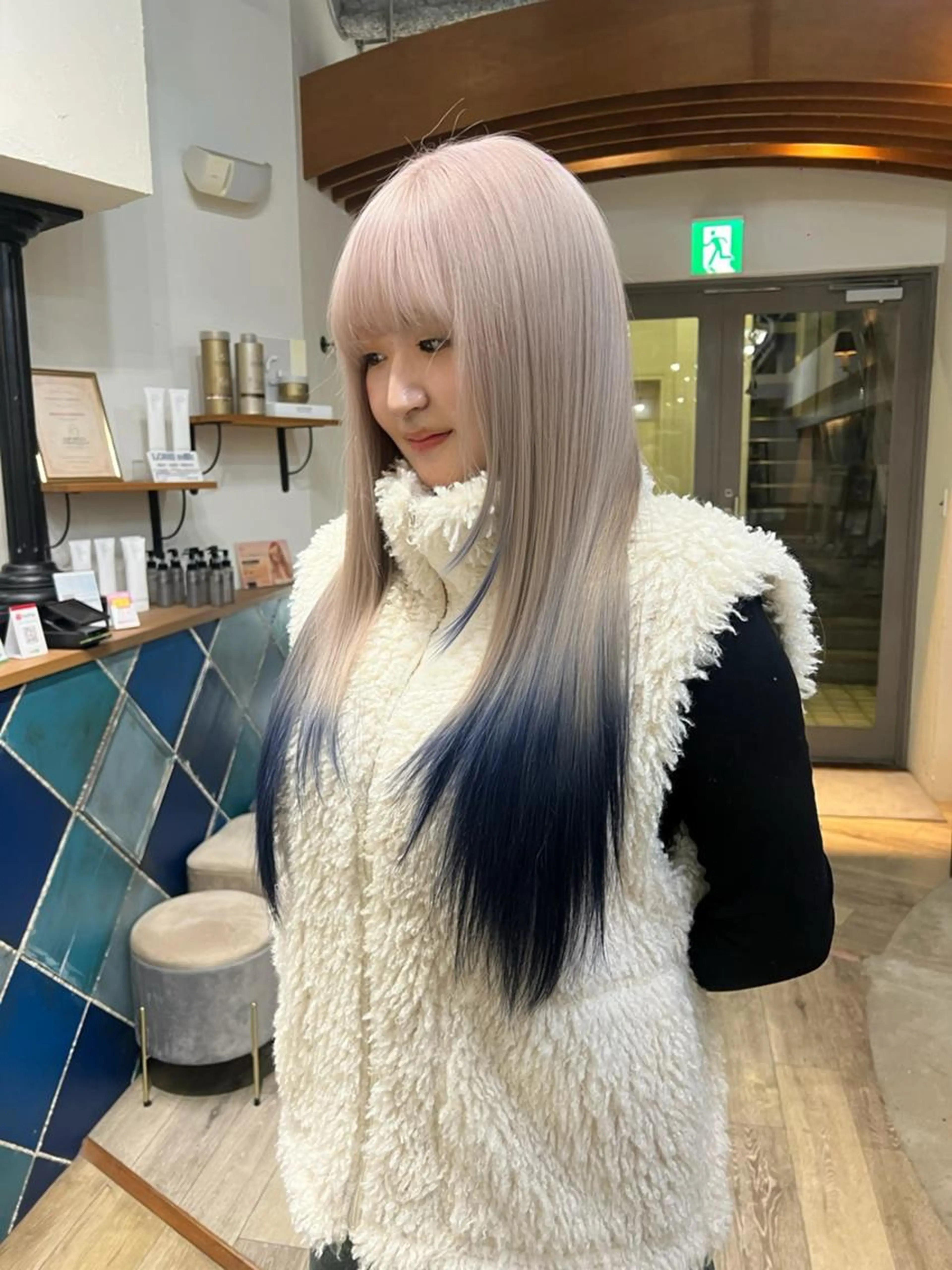 カラー+トリートメントの写真