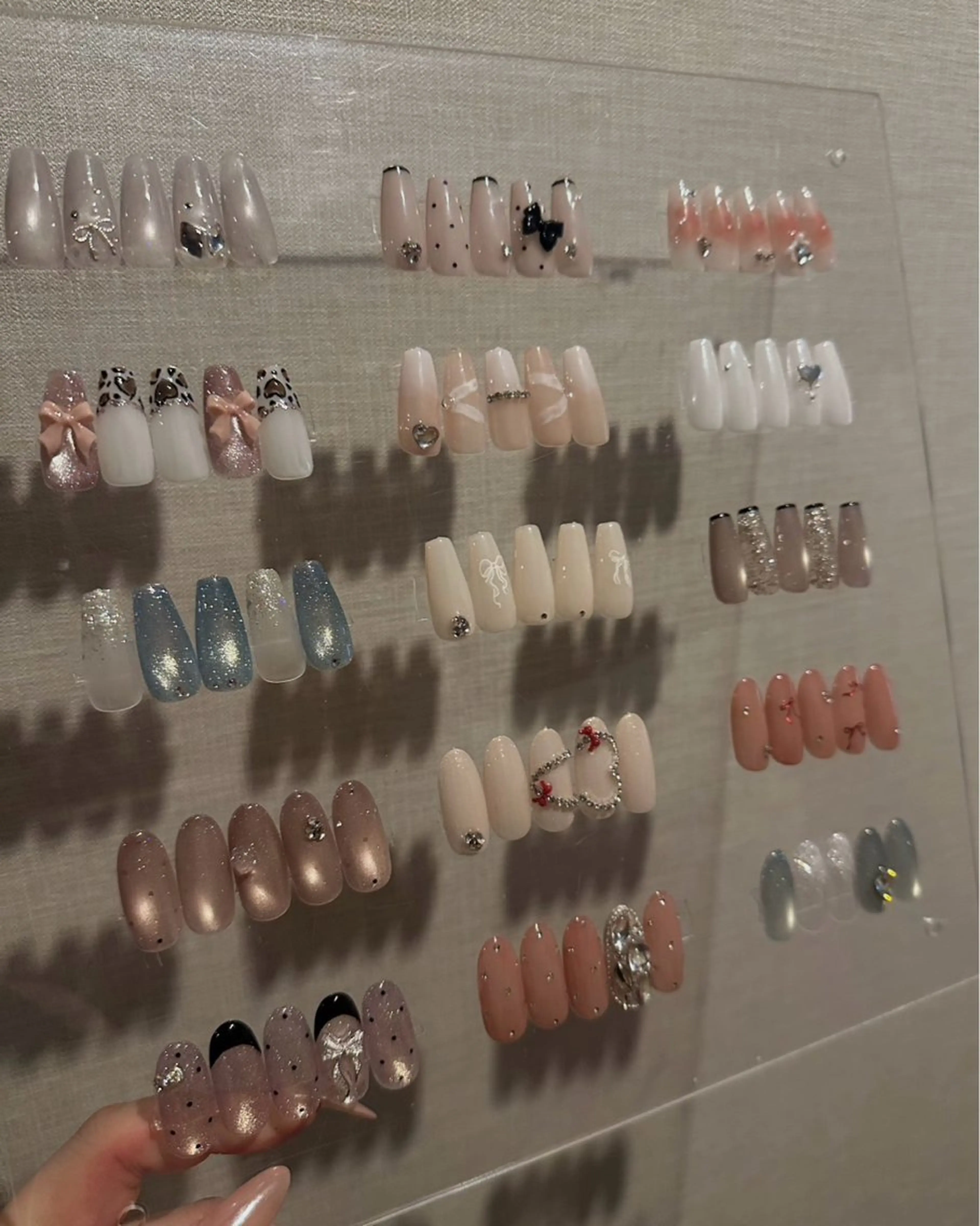 🆕ワンホン・韓国系🇰🇷選べるサンプルコース、パーツ等込み込み¥10000🧡💛の写真