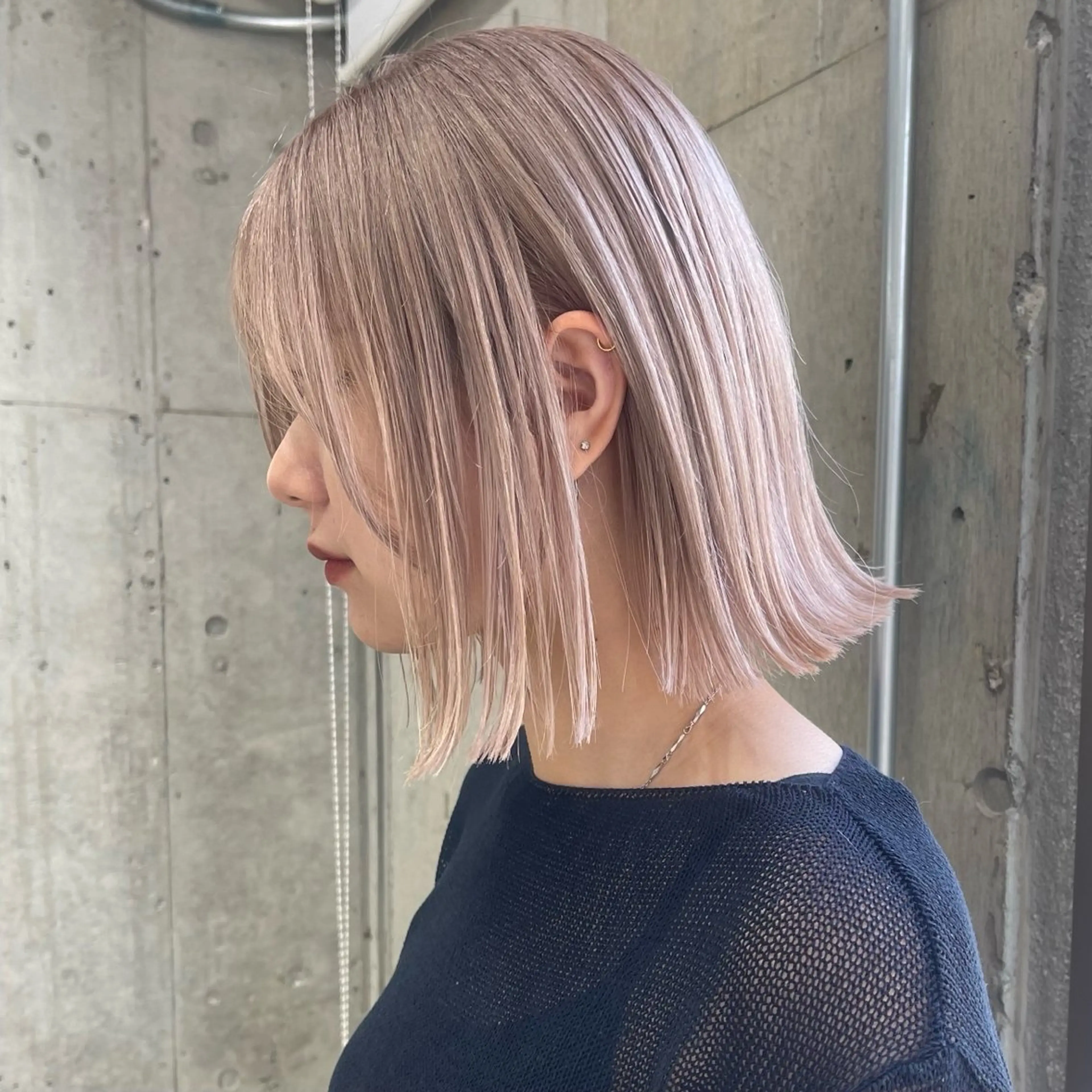 ショート ハイトーン/ベージュ /流星💫のヘアスタイル