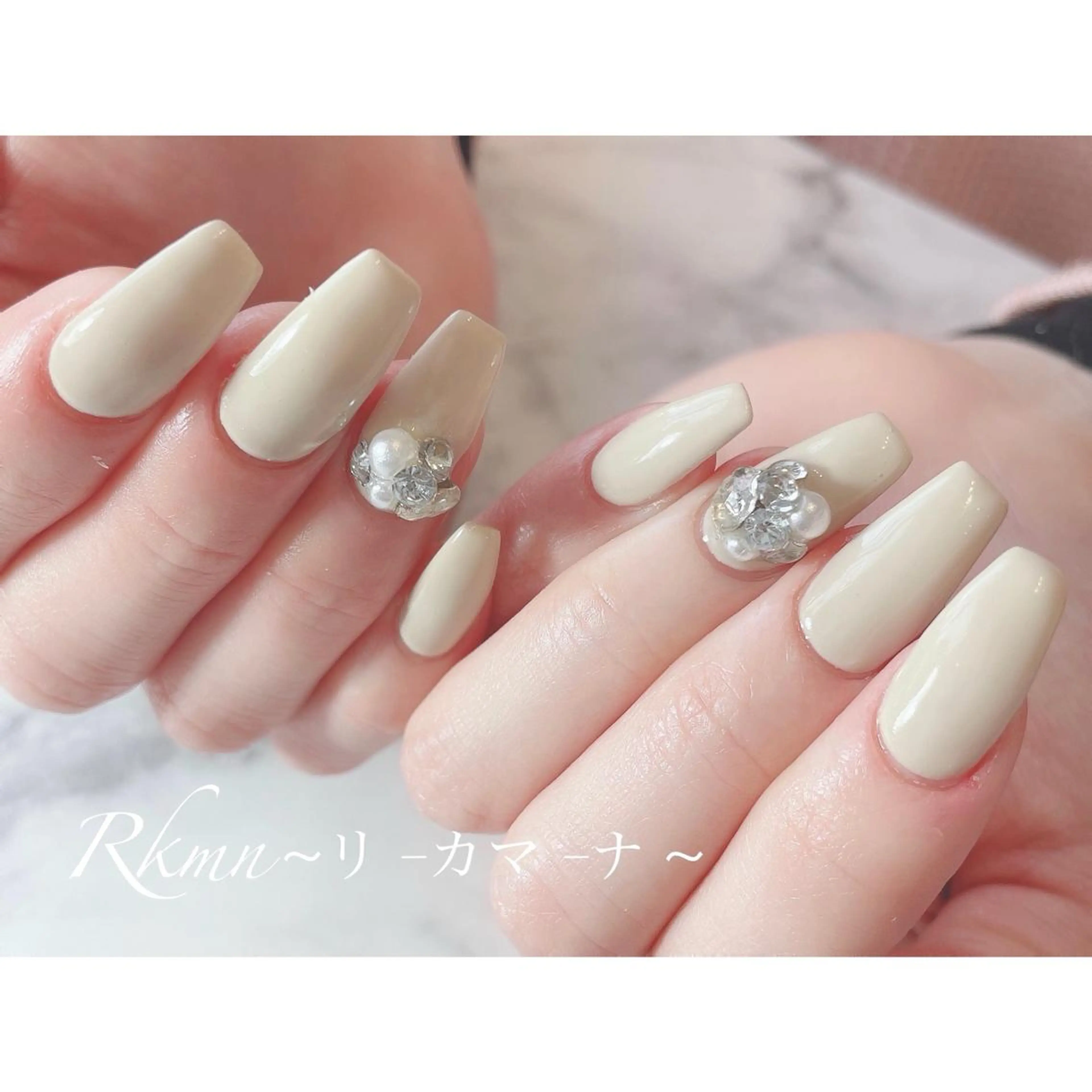 ネイル アートネイル フレンチネイル ジェルネイル グラデーション ワンカラーネイル ハンドネイル フットネイル ハンドケア Rkmn ~リ-カマ-ナ~のネイルデザイン