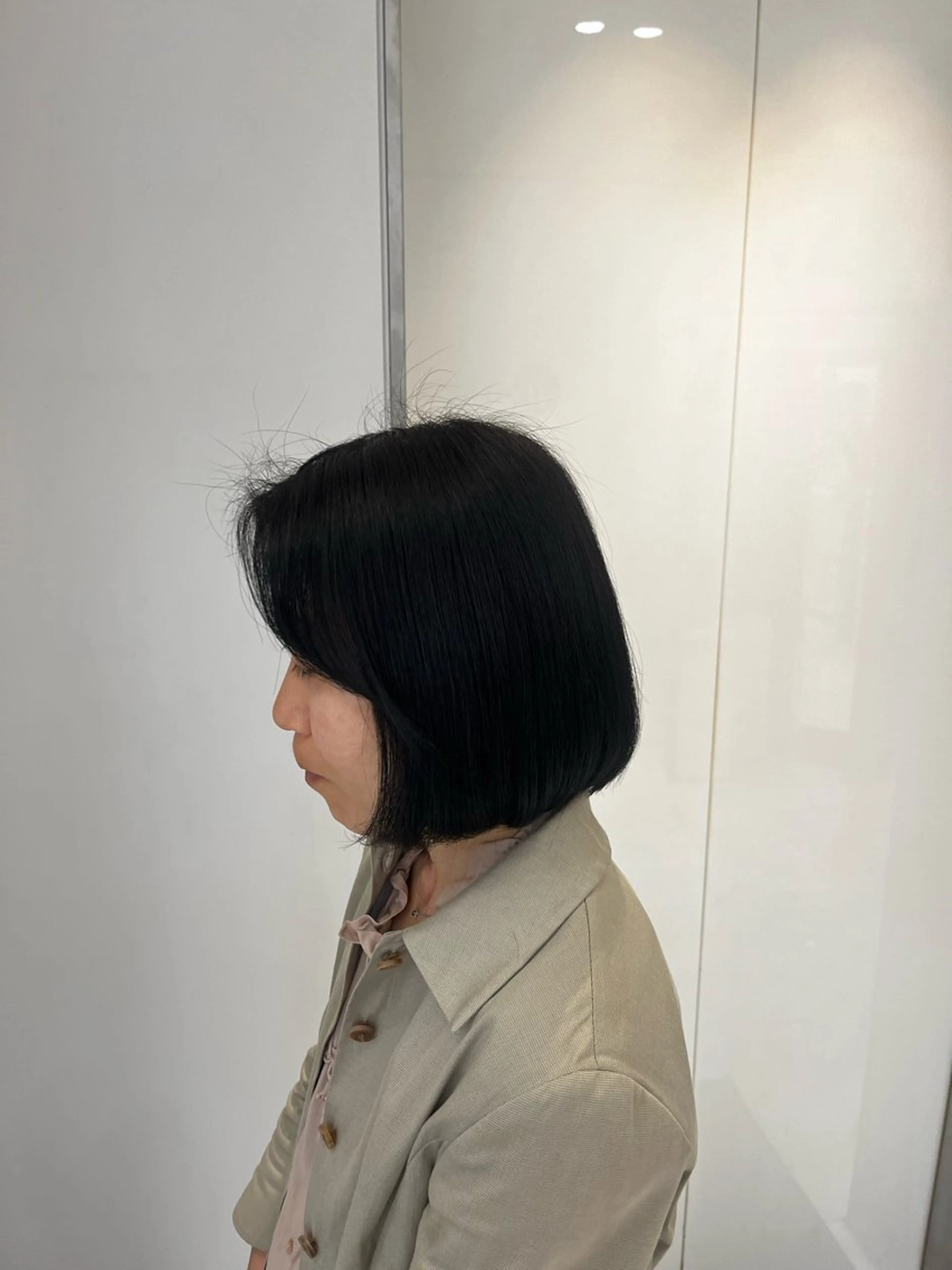 ショート 似合わせボブ 中西晴香のヘアスタイル