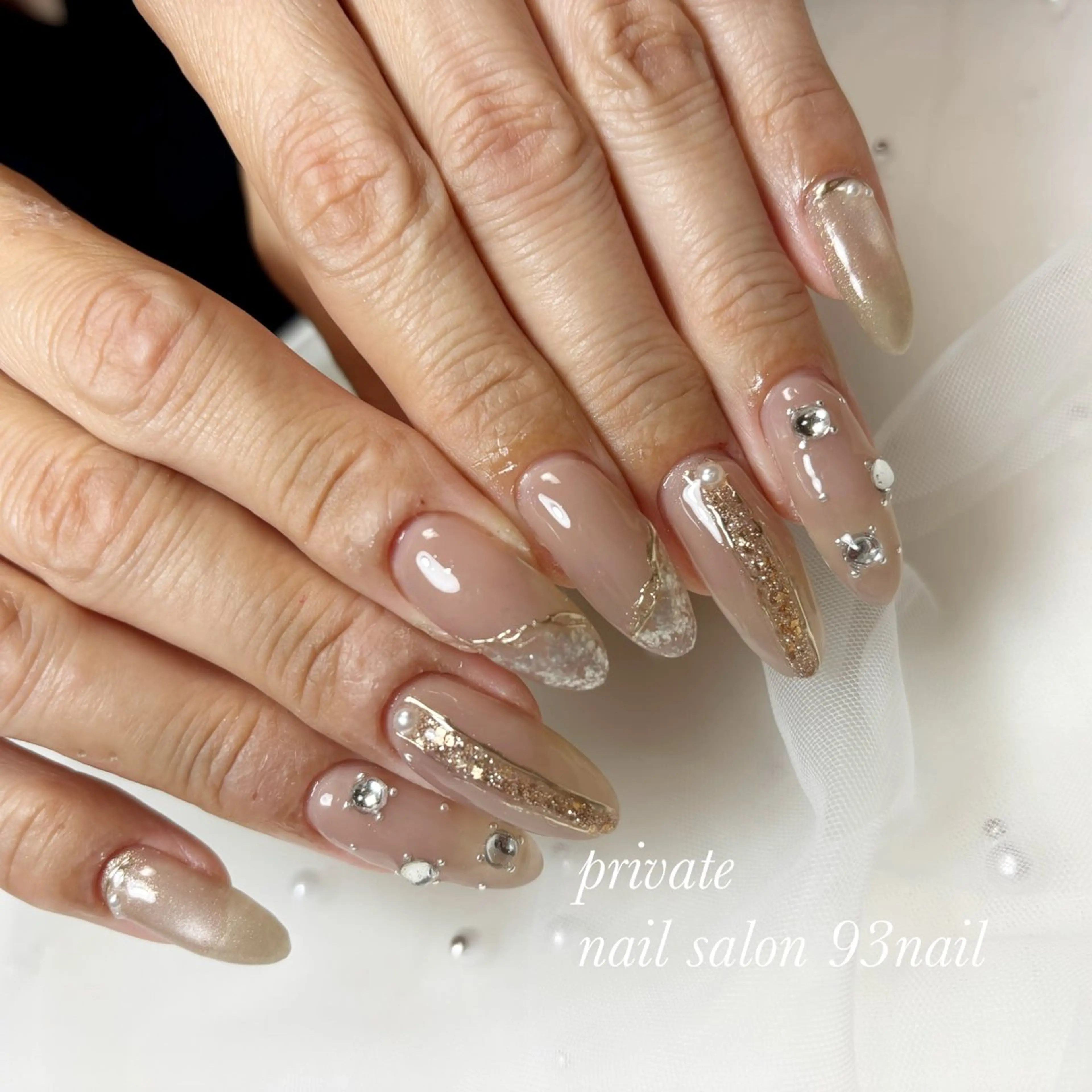 ネイル ハンドネイル 93 nailのネイルデザイン