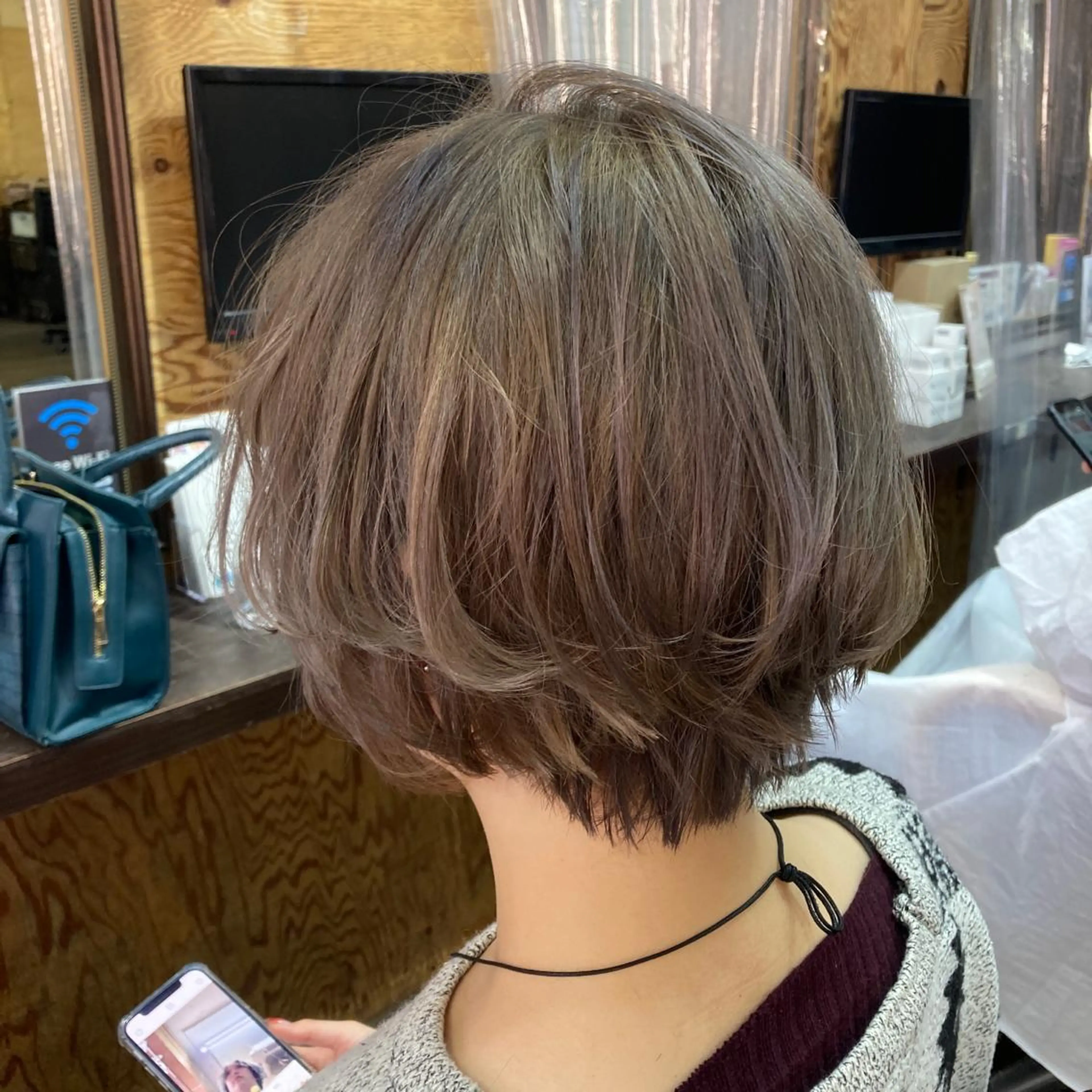 ショート カラー ハンサムショート ベージュカラー ミルクティーベージュ ショートヘア カット ヘアカラー ✨U-topia渡邉 大樹【公認資格有】✨のヘアスタイル