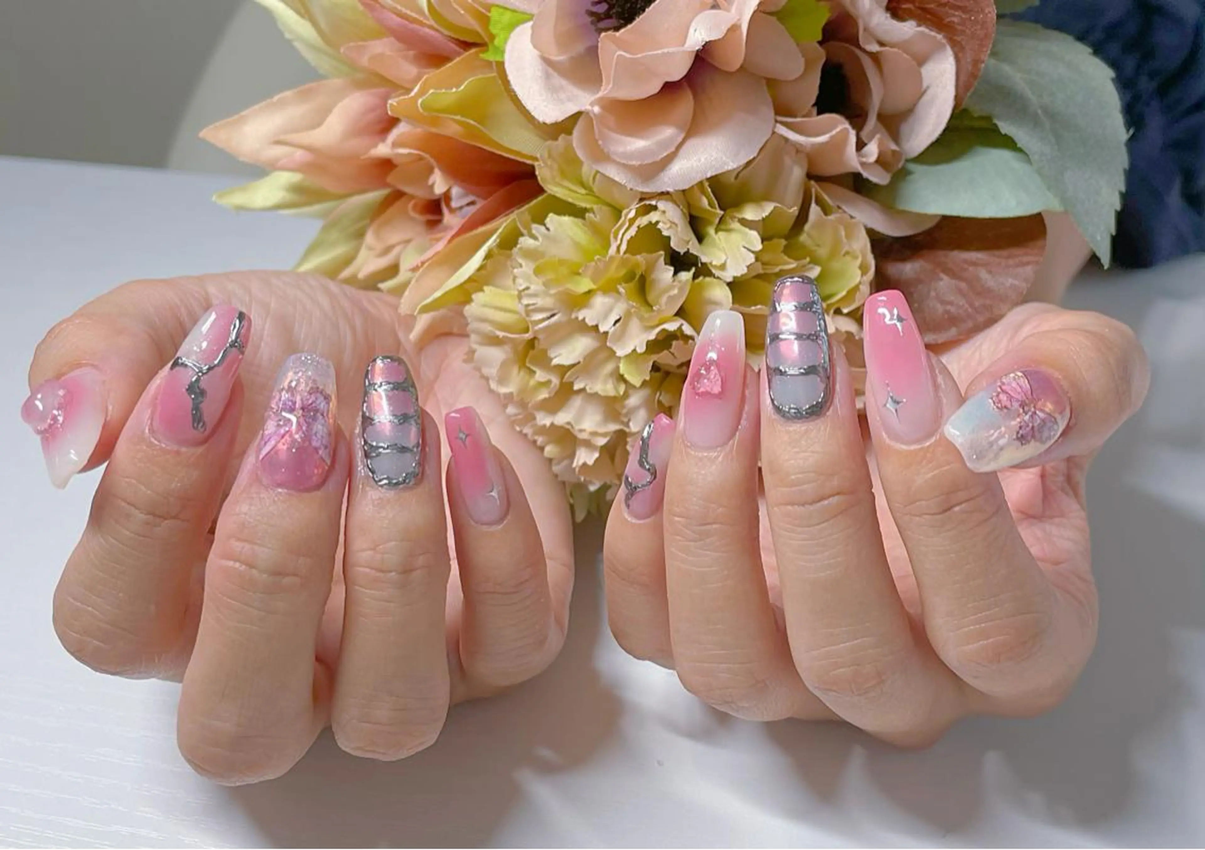 ネイル ハンドネイル Cosmos♡ nailのネイルデザイン