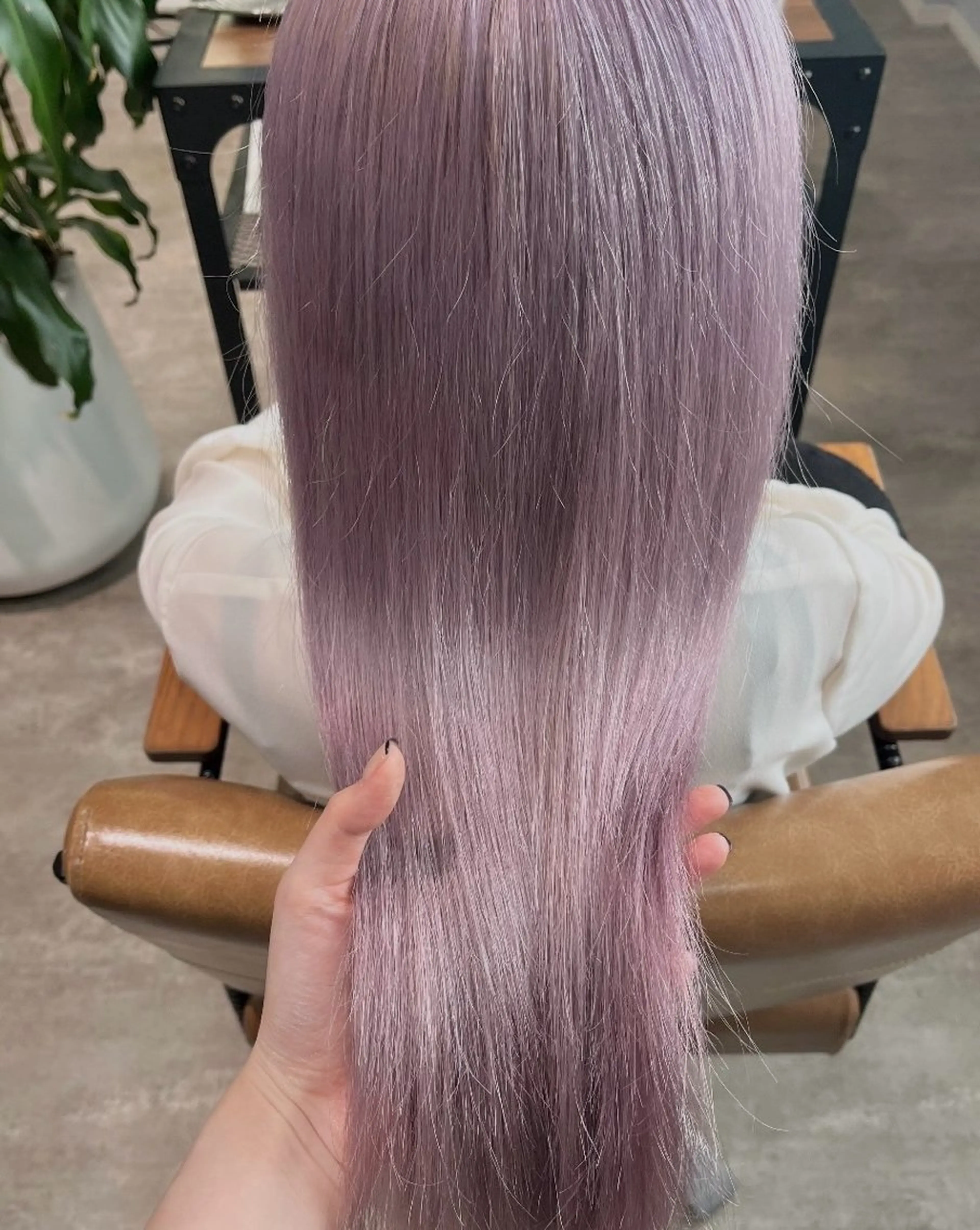 ロング カラー ヘアカラー 佐伯 美麗のヘアスタイル