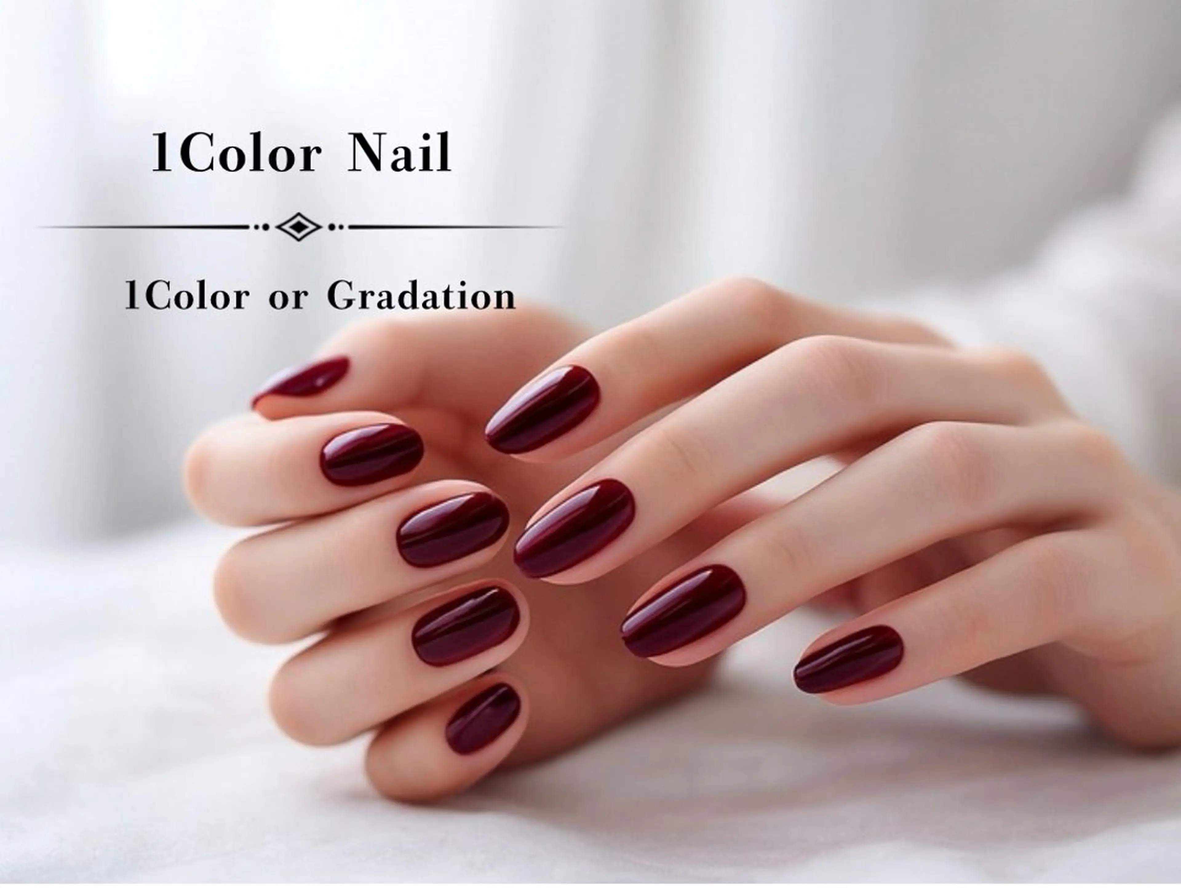 ネイル ワンカラーネイル ハンドネイル Nail Salon Rayelのネイルデザイン