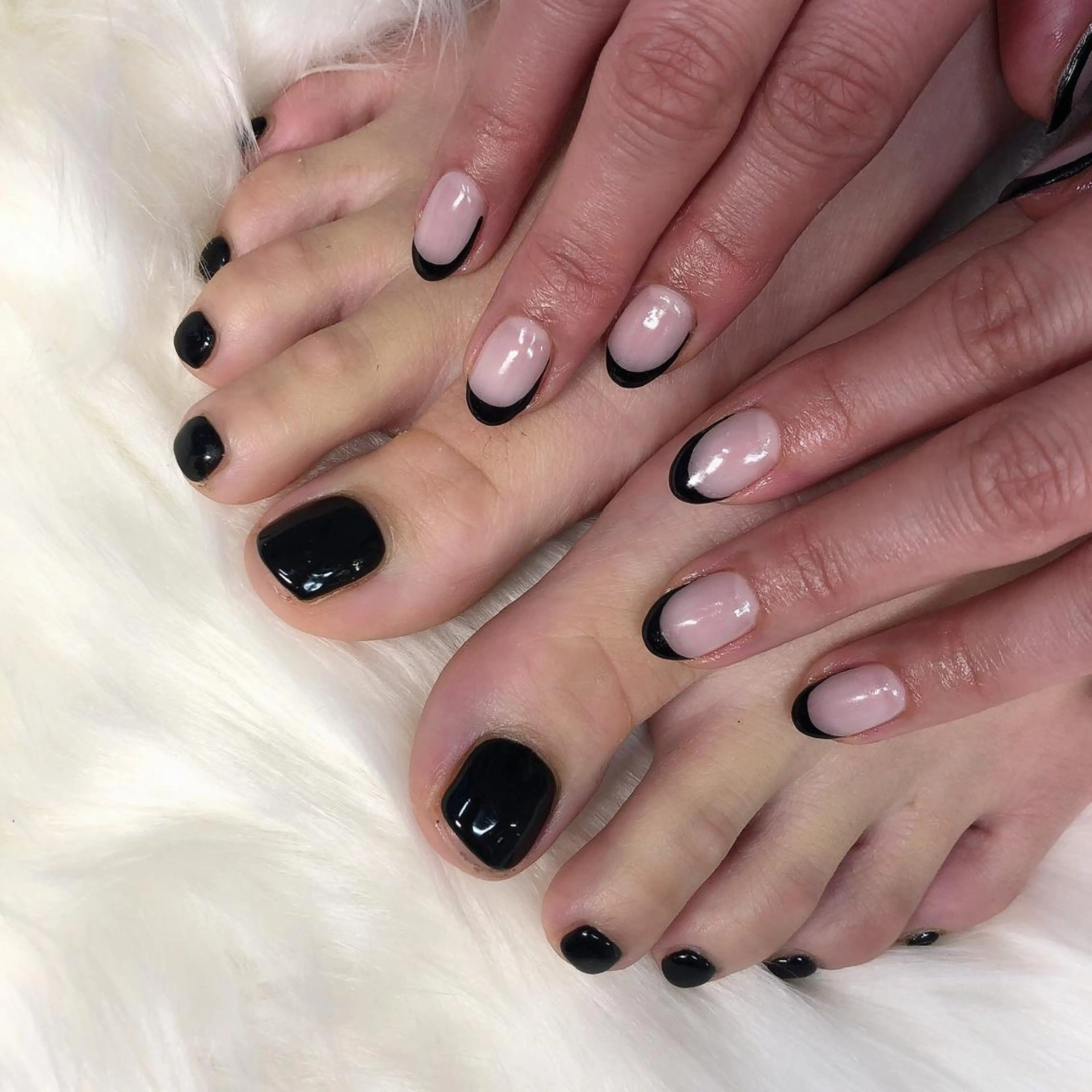 ロング カラー ヘアアレンジ キッズ ネイル マツエク・マツパ 福田 加奈のネイルデザイン