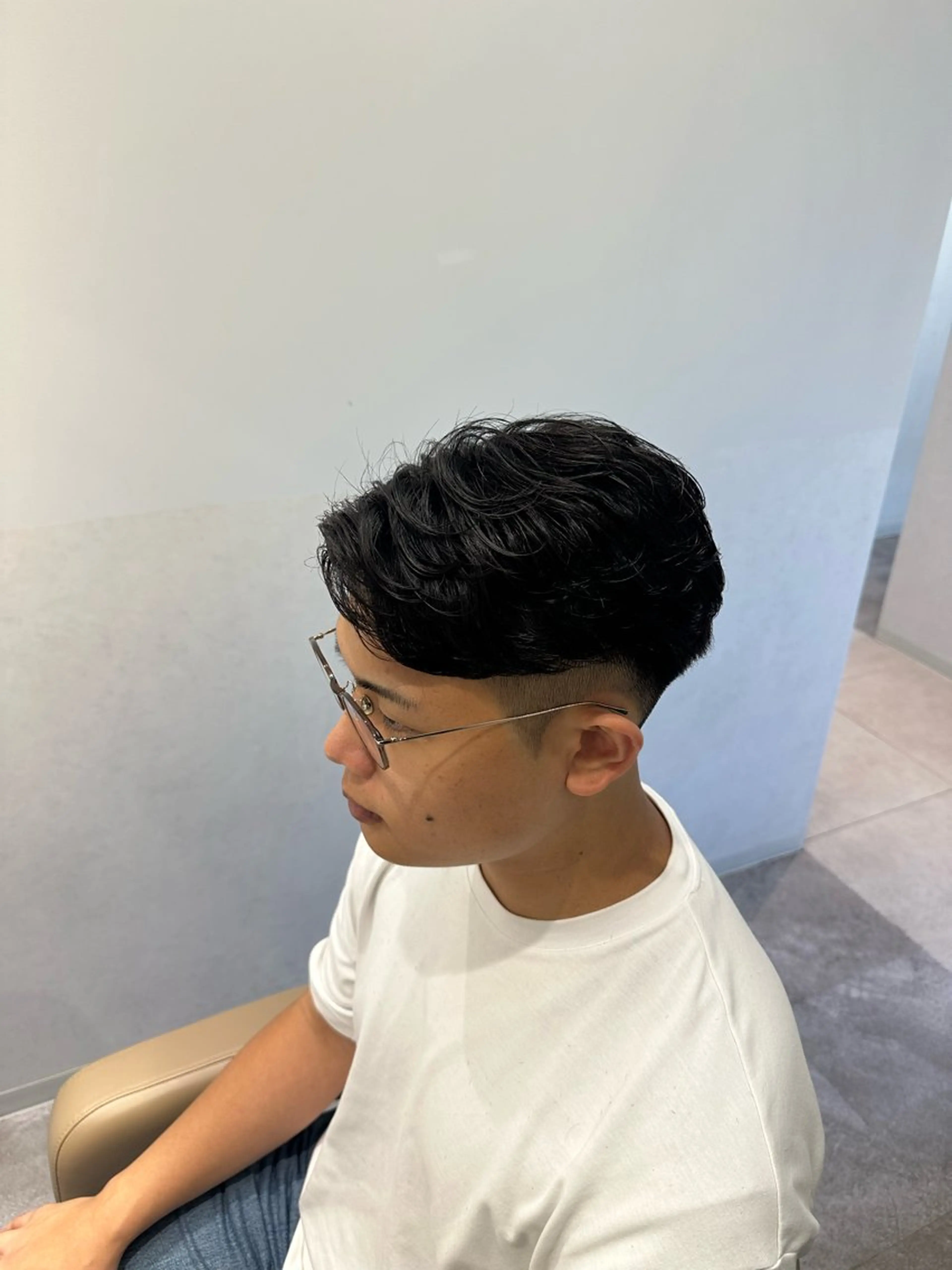 パーマ メンズ メンズ就活ヘア メンズパーマ パーマ 下北沢／メンズ/ メンズパーマ/優樹のヘアスタイル