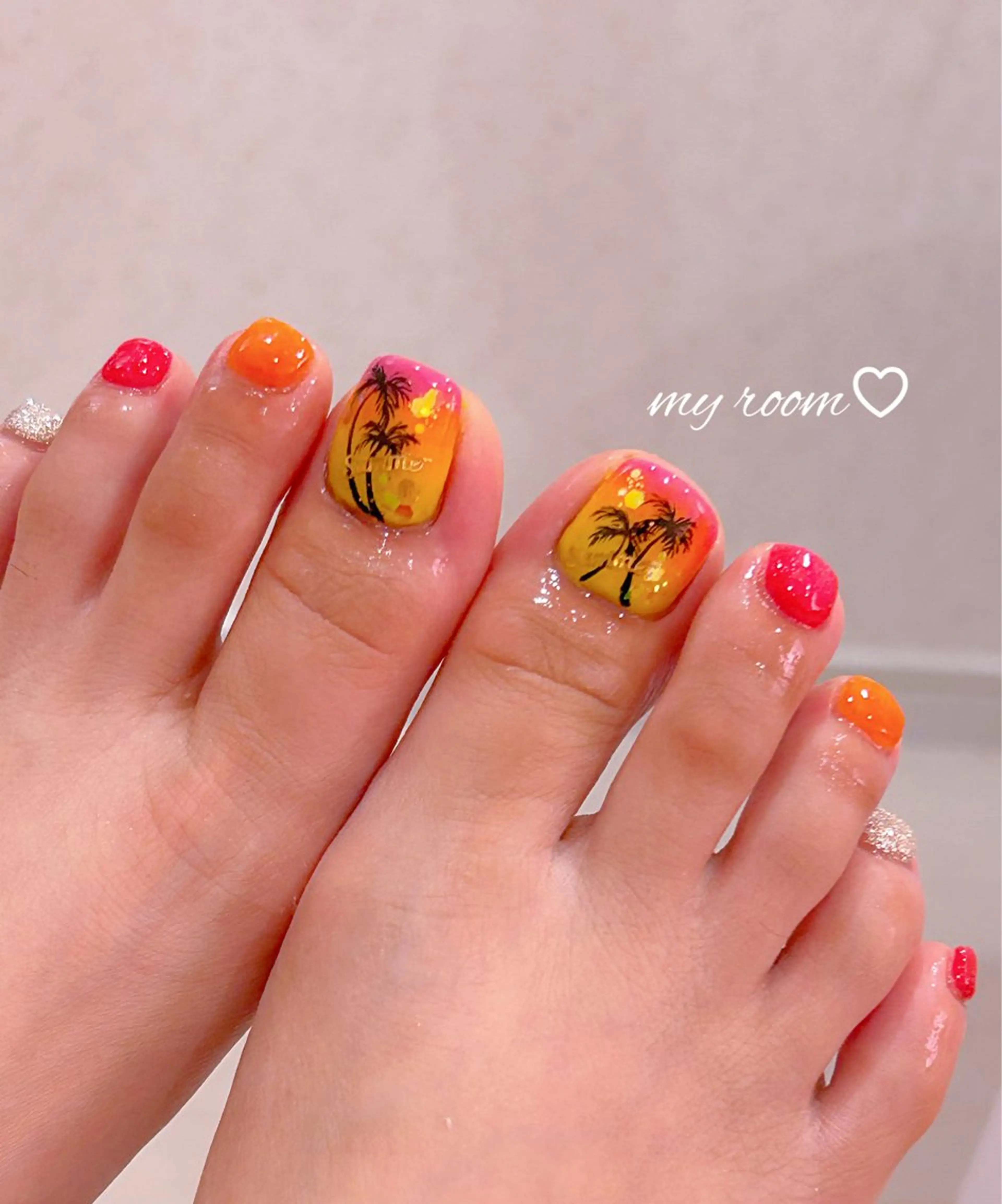 ネイル フットネイル うるま市サロン Yuko Izawaのネイルデザイン