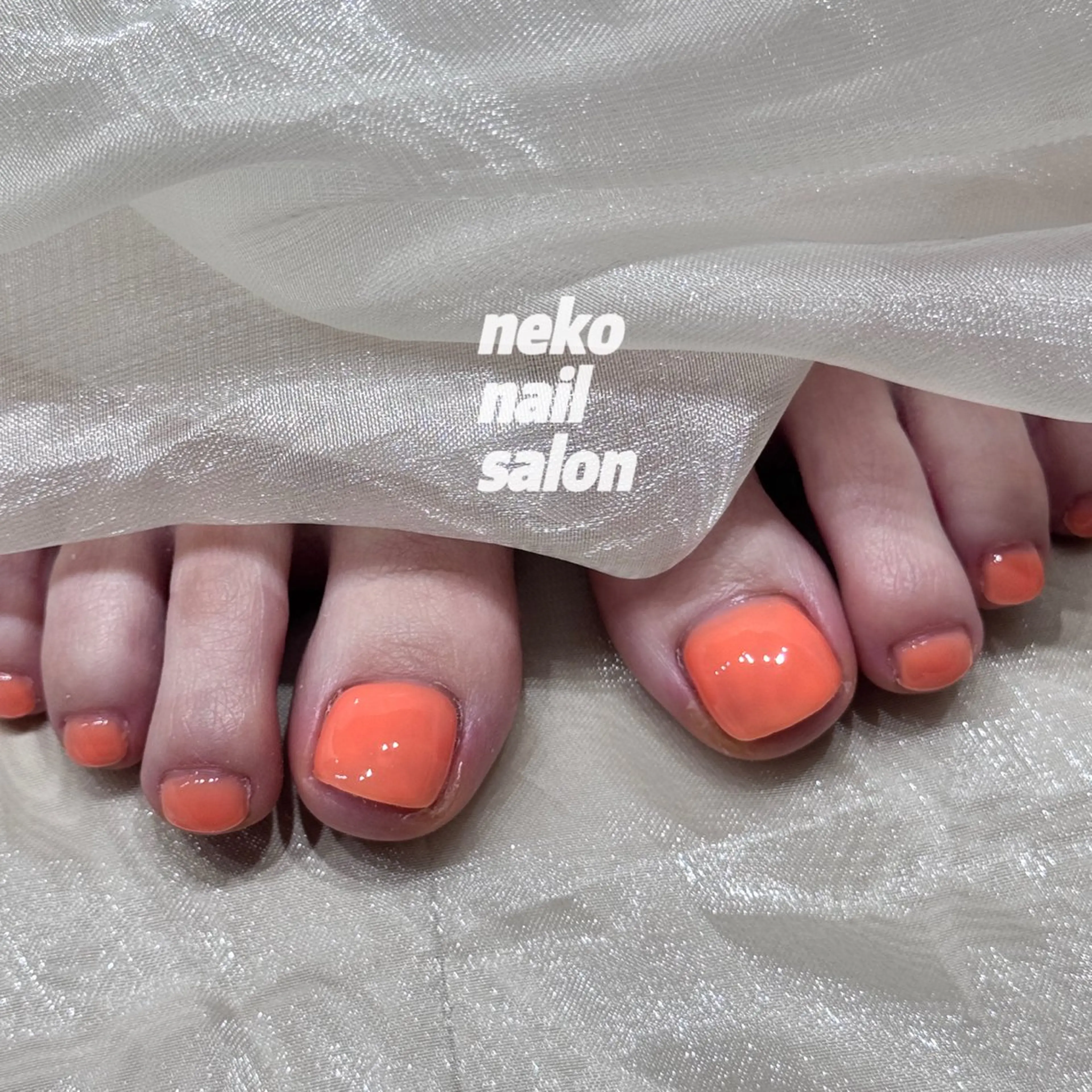 ネイル フットネイル フットネイル neko nailのネイルデザイン