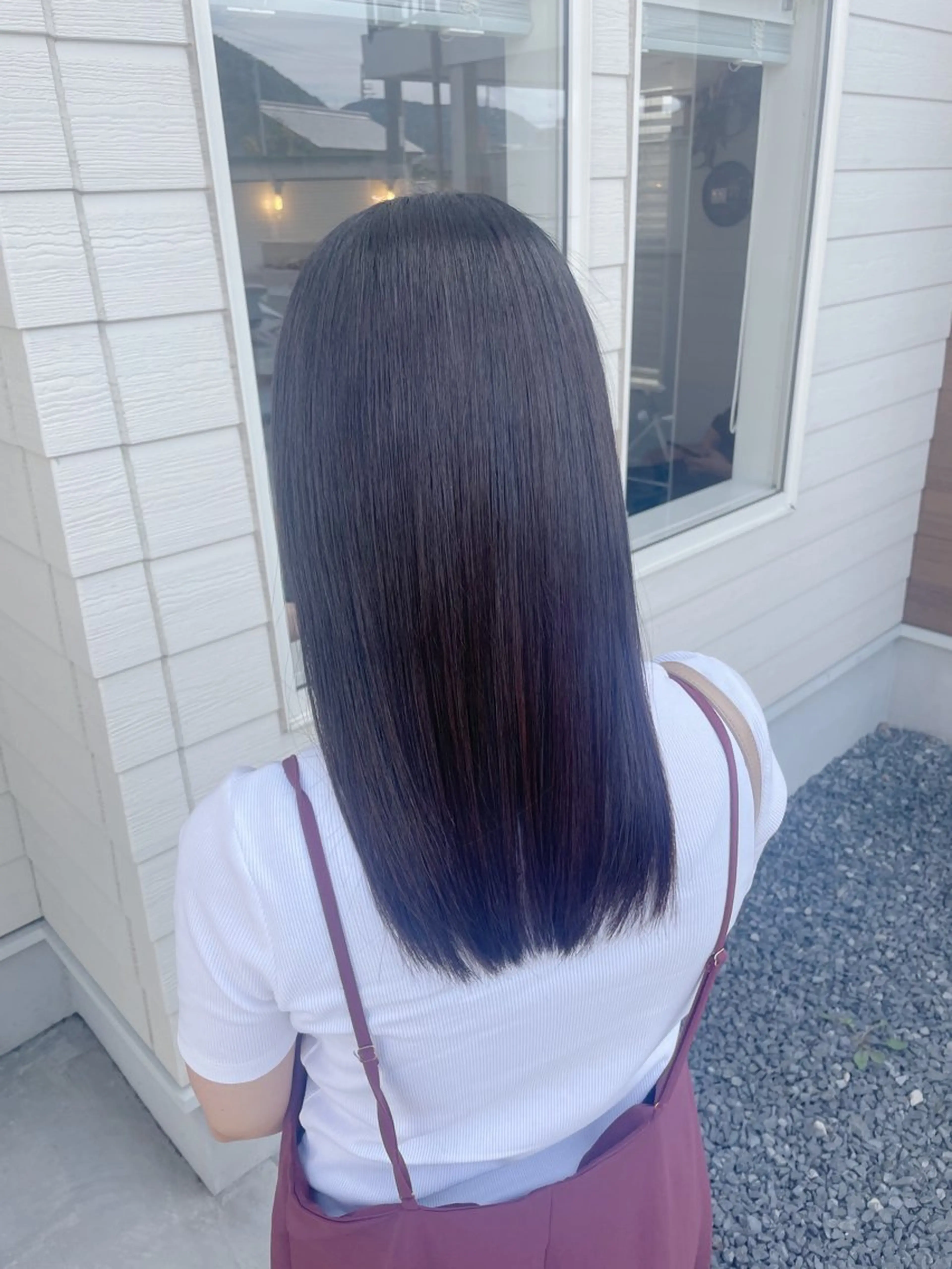 セミロング トリートメント 酸熱トリートメント トリートメント 吉田 明弘のヘアスタイル