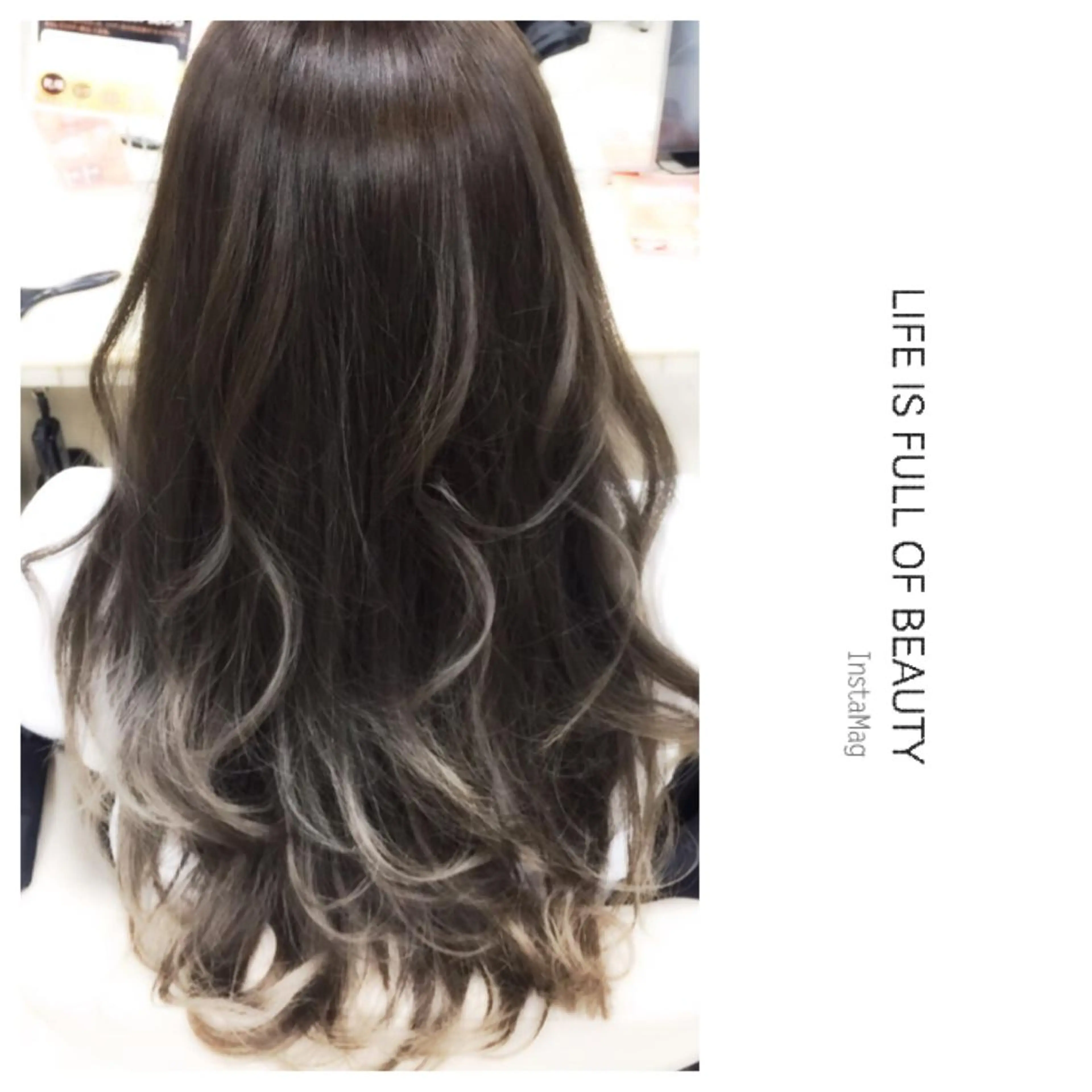 セミロング ロング カラー Lyhair🦊🎀 AKIのヘアスタイル