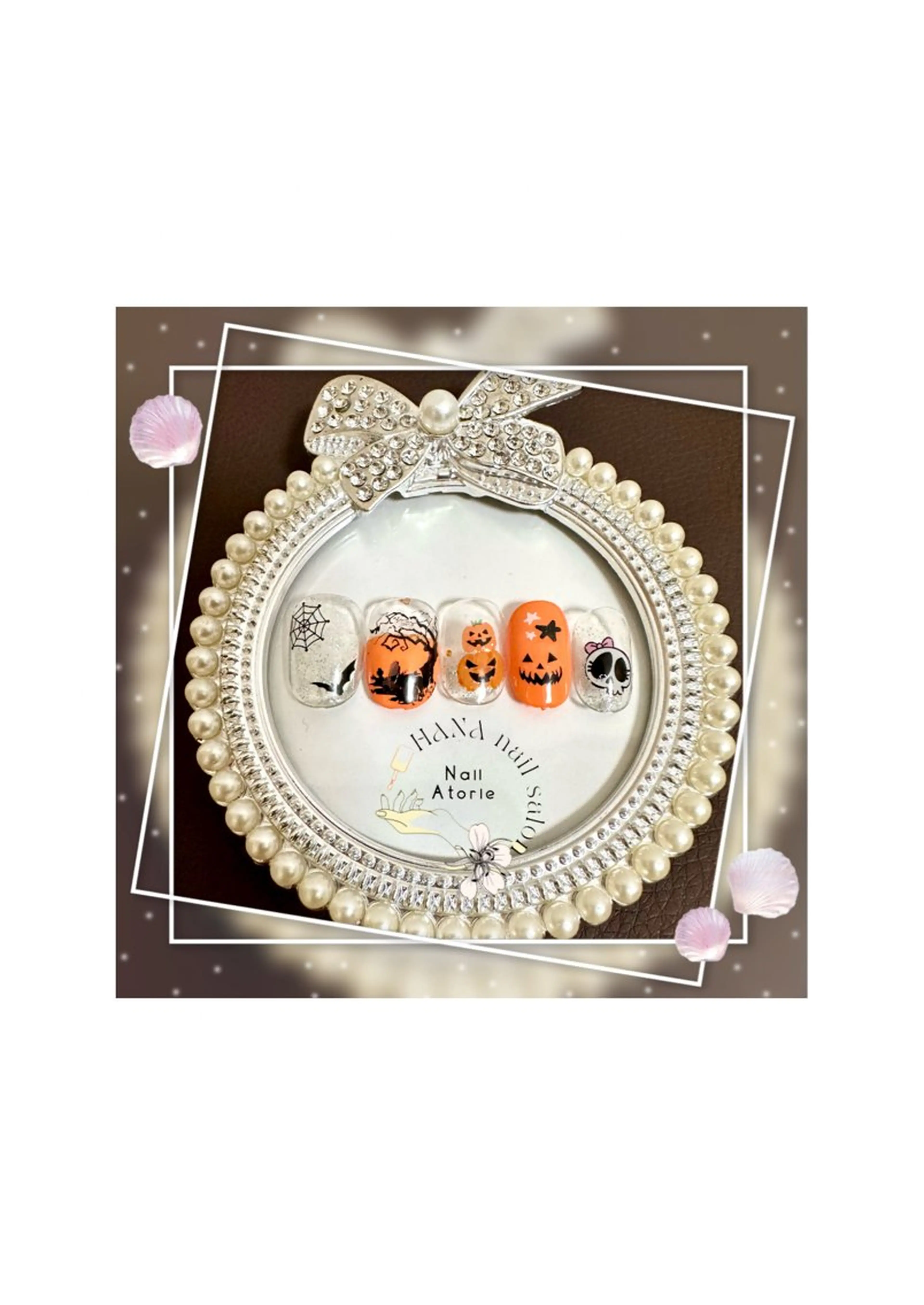 ネイル ハロウィン HaNA 　nail salonのネイルデザイン