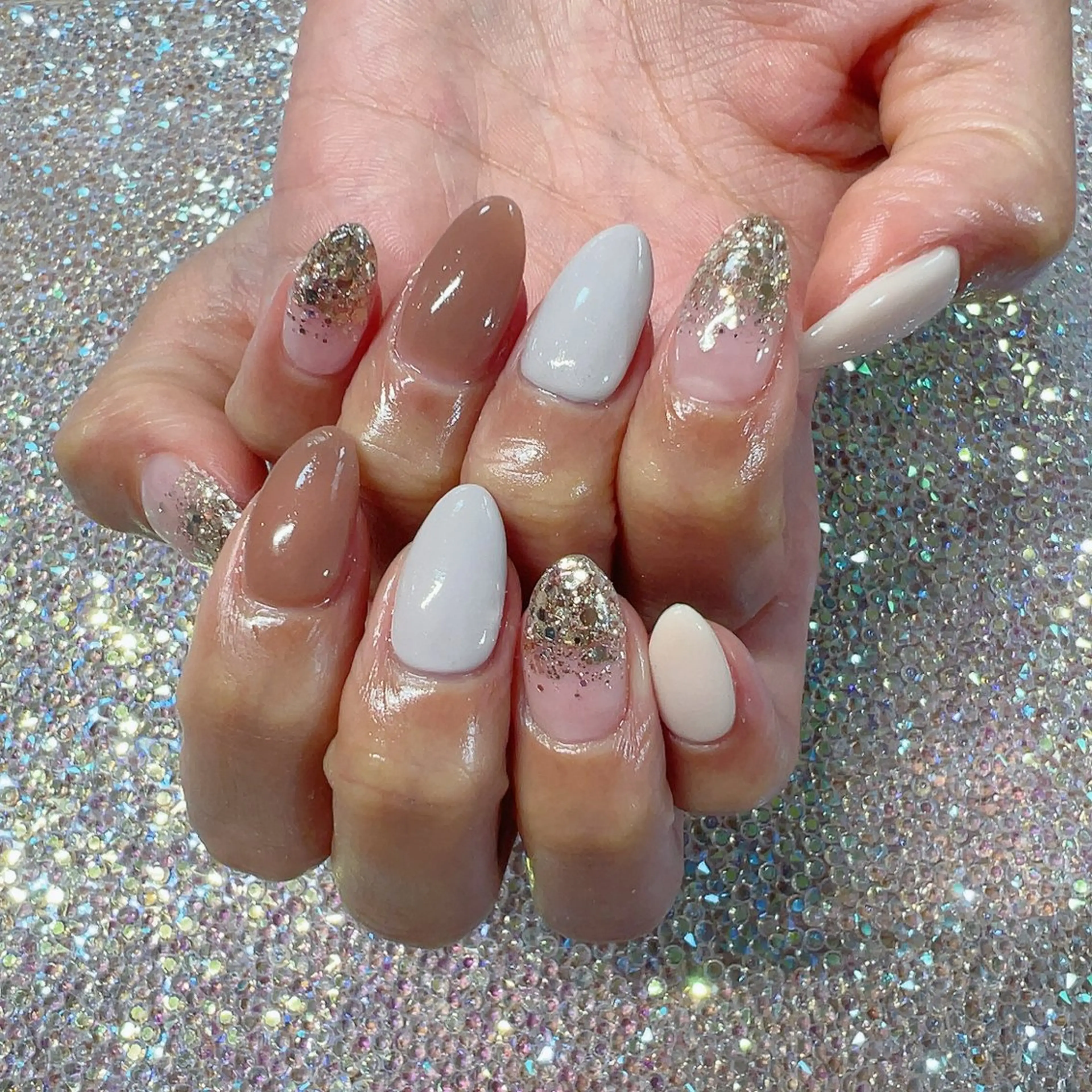 ネイル Koa woodのネイルデザイン